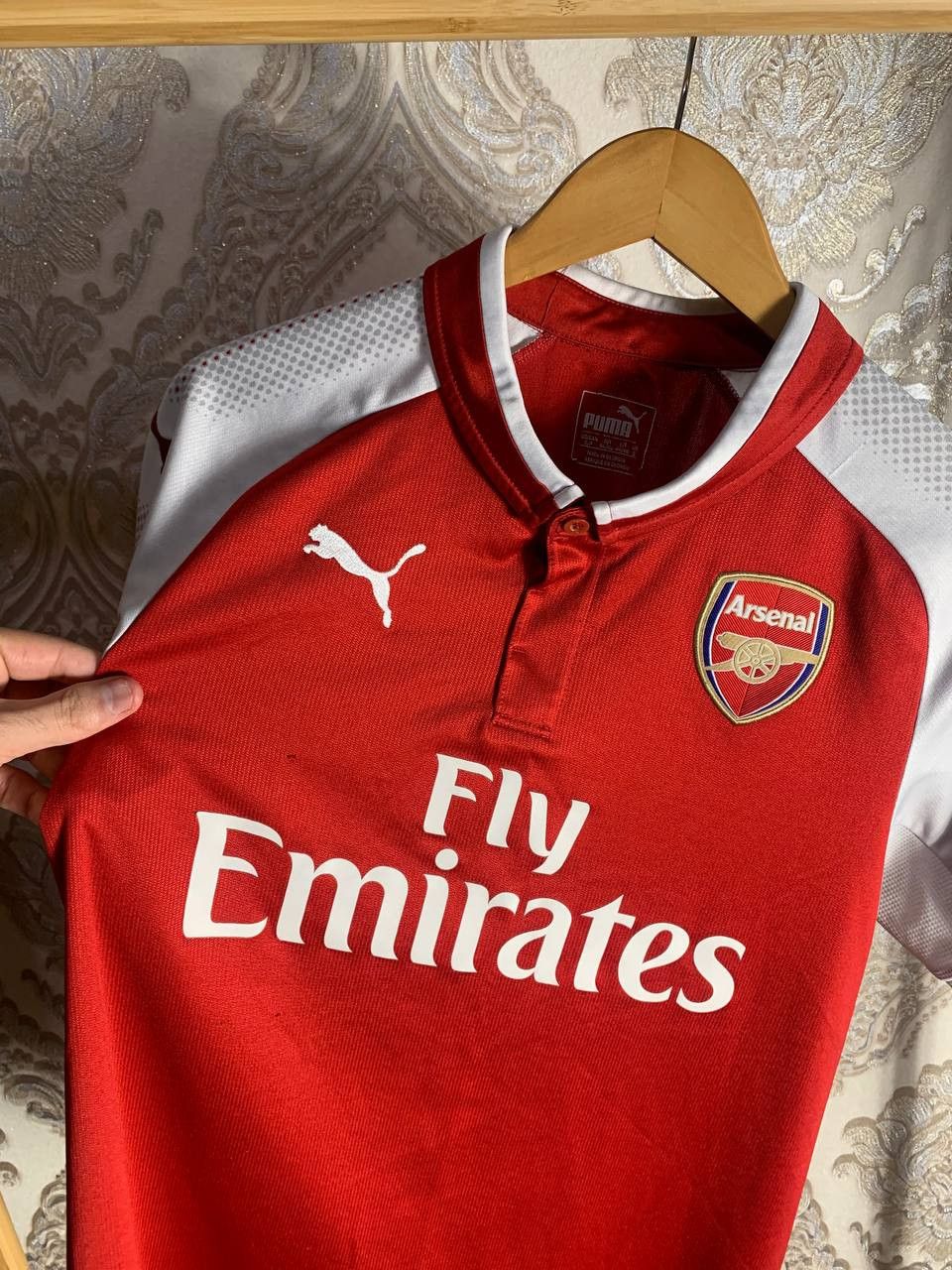 Puma Vintage Puma FC Arsenal London England Soccer Jersey Retro Size US S / EU 44-46 / 1 - 5 Thumbnail