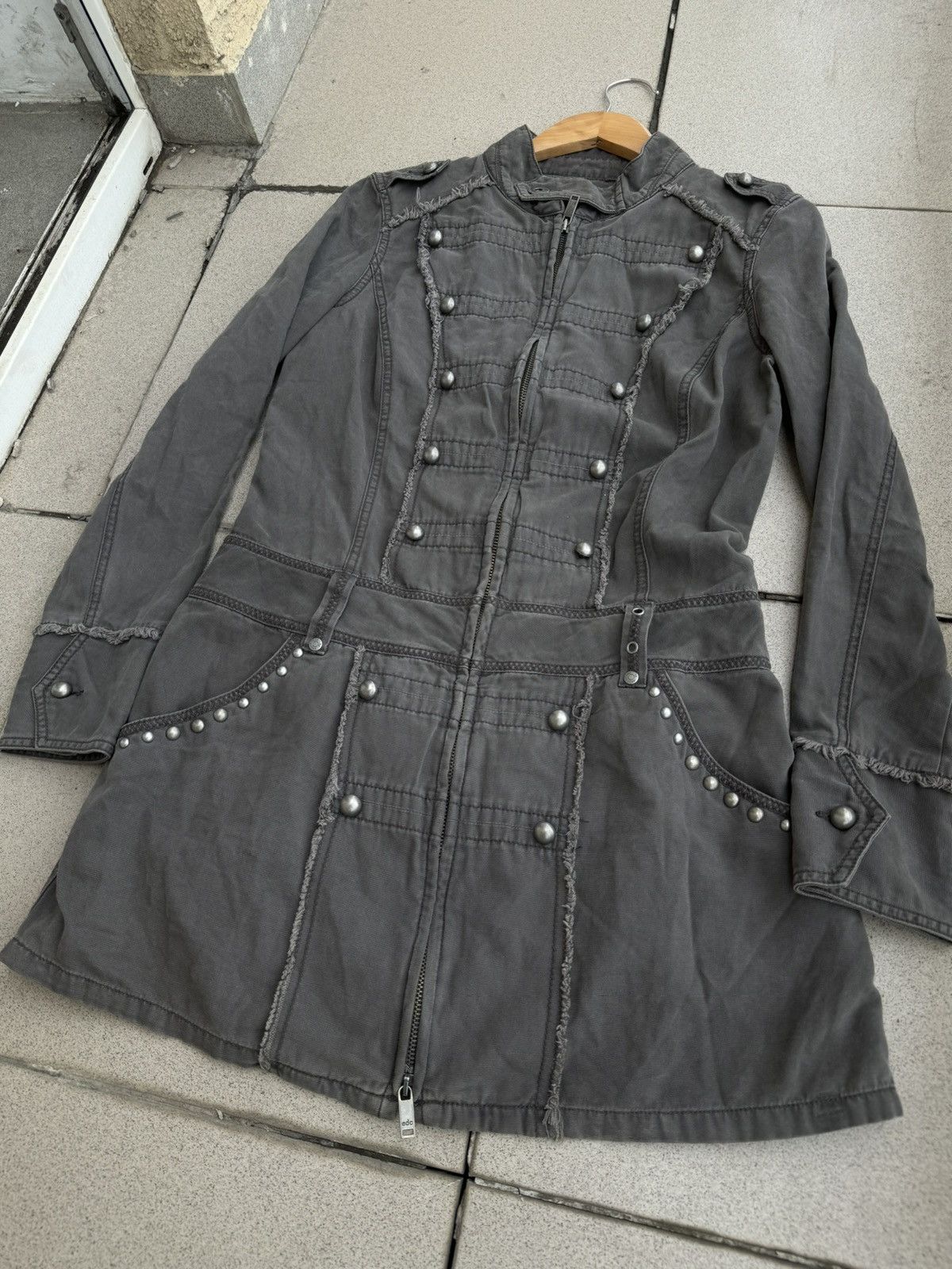 Hedi Slimane Vintage 00s Napoleon Button Military Hussar Jacket Size US M / EU 48-50 / 2 - 5 Thumbnail