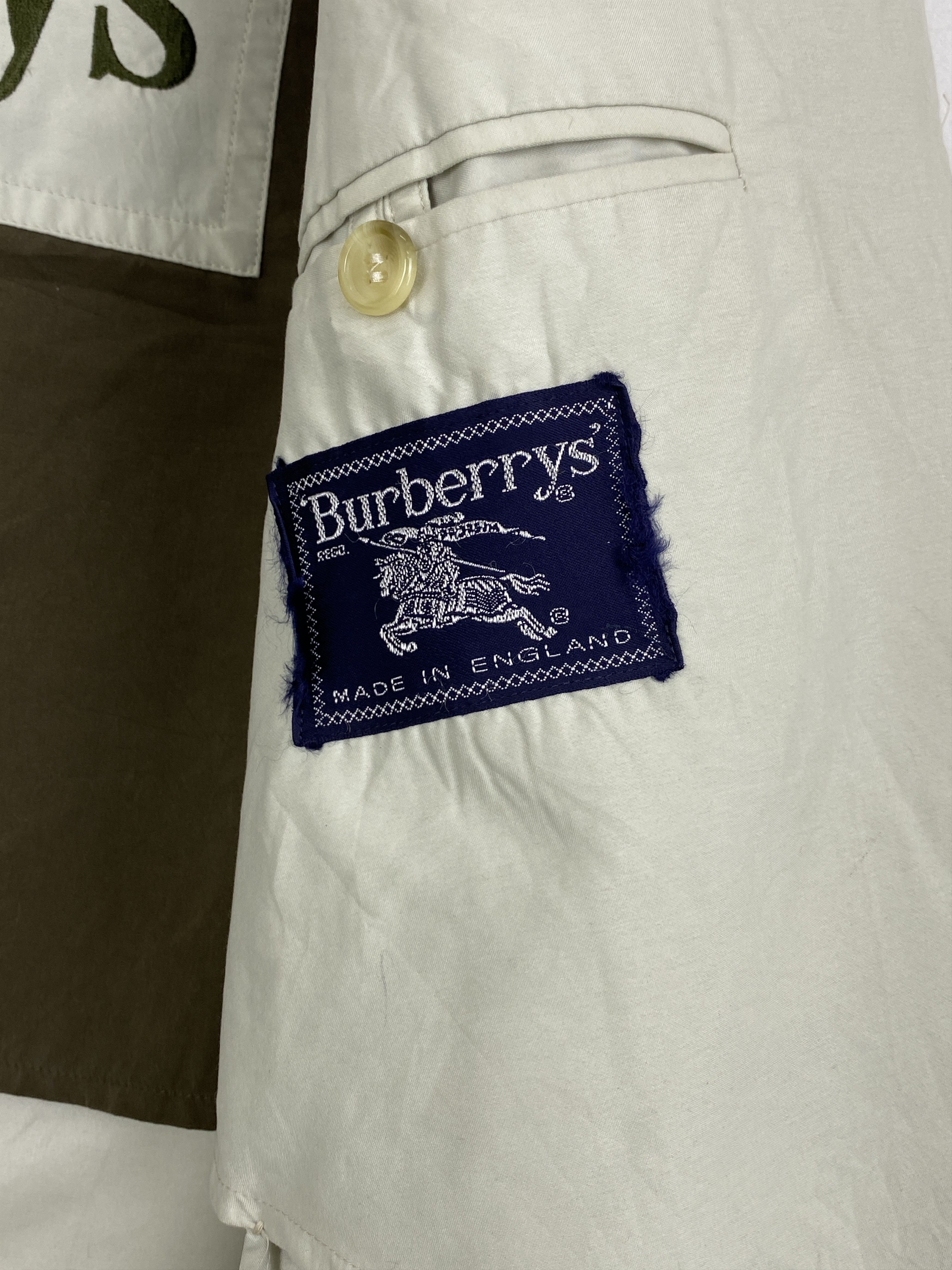 Burberry Vintage Burberrys London Trench Coat J1949 Size US XL / EU 56 / 4 - 5 Thumbnail