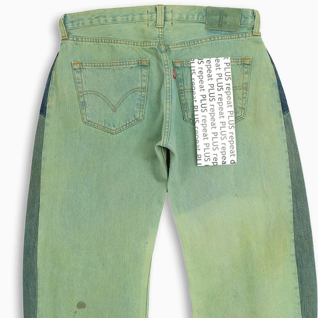 Japanese Brand × Levi's × Vintage REPEAT PLUS 002 Dirty Green 34 size (RP002G3401) Size US 34 / EU 50 - 5 Thumbnail