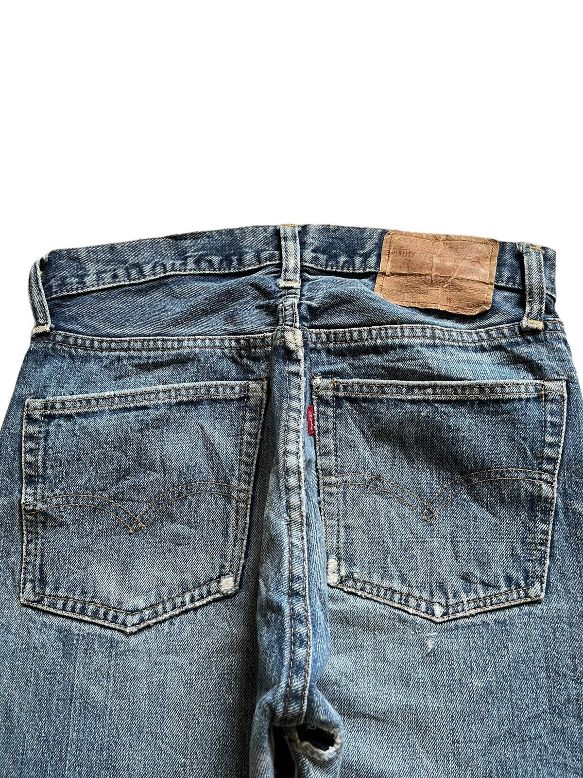 Levi's True Vintage 60s Levis 501 Selvedge Bartacks Jeans Button 6 Size US 28 / EU 44 - 11 Thumbnail
