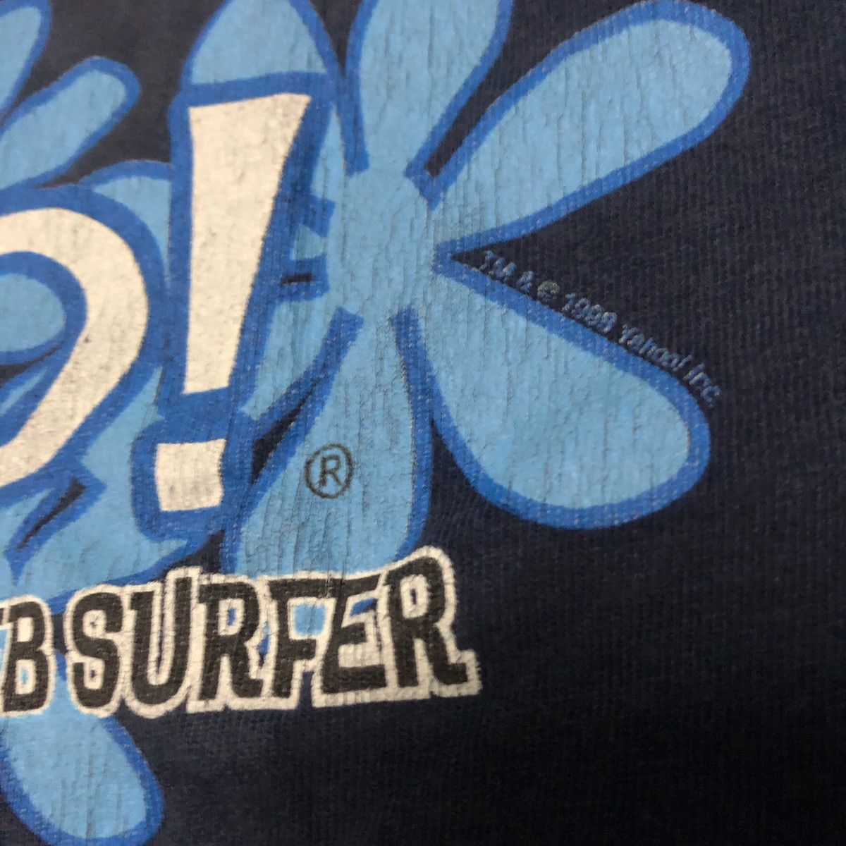 Tultex × Vintage Vtg 90s Yahoo Big Web Surfer Tshirt Size US XL / EU 56 / 4 - 4 Thumbnail