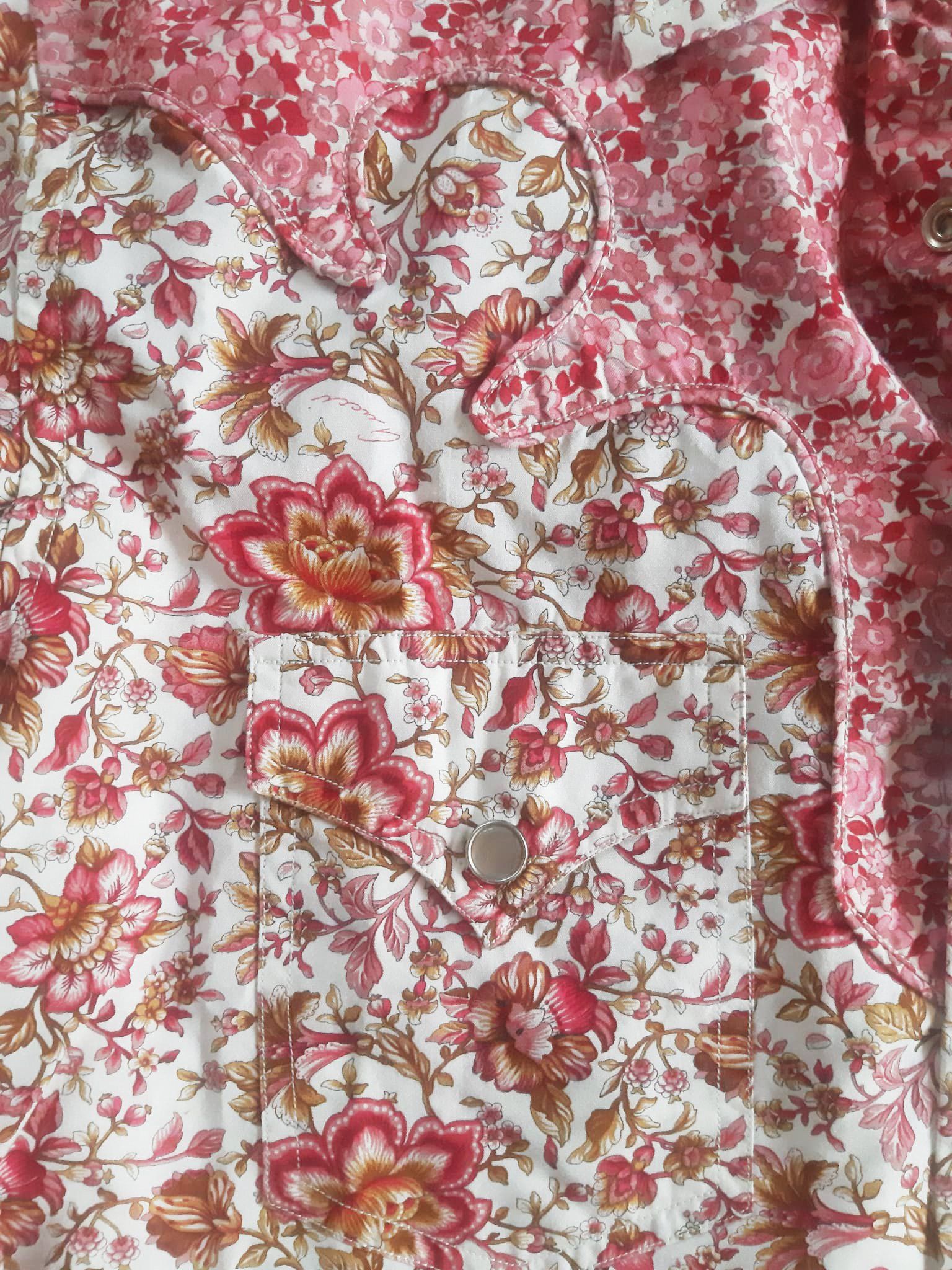 Gucci SS 2004 Gucci X Tom Ford Cowboy Western Floral Yoke Shirt Size US L / EU 52-54 / 3 - 6 Thumbnail