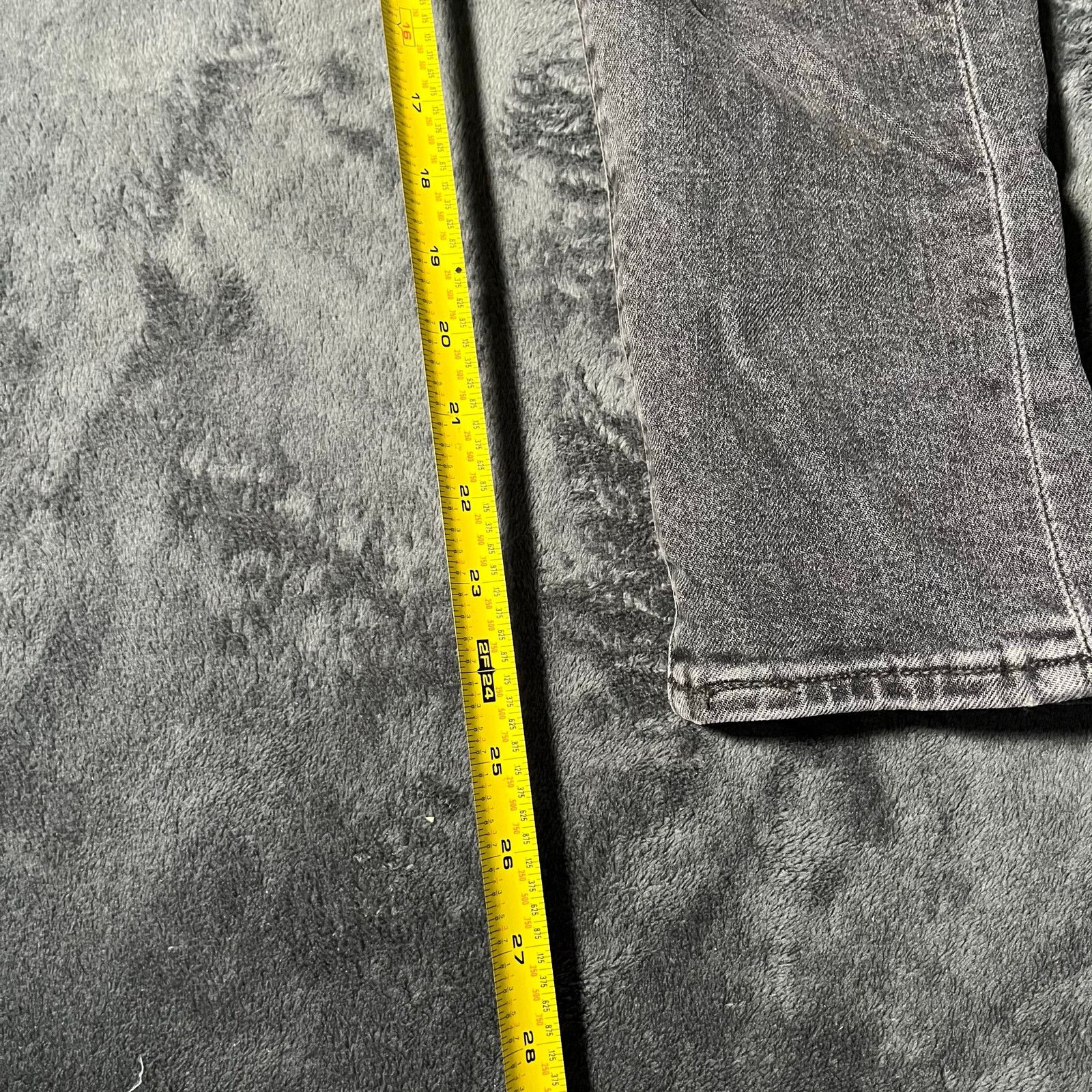 Levi's Levi's Wedge Skinny Women's High Rise Button Fly Gray Sz 29 Size 29" - 7 Thumbnail