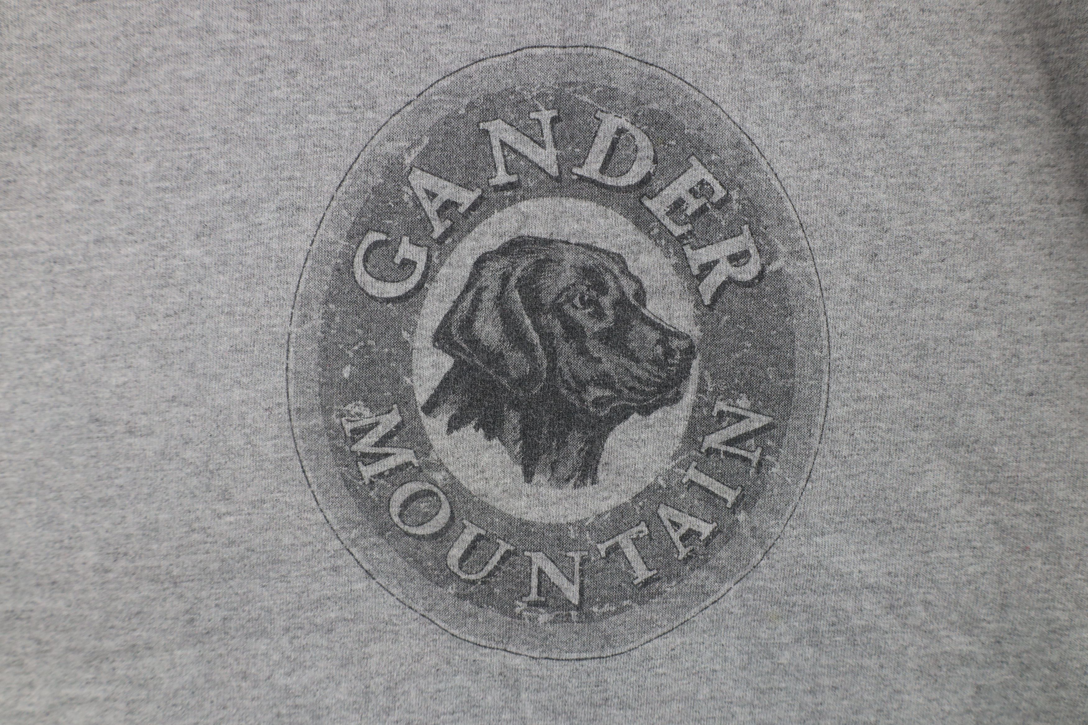 Vintage Vintage 90s Streetwear Spell Out Dog Gander Mountain T-Shirt Size US M / EU 48-50 / 2 - 4 Thumbnail