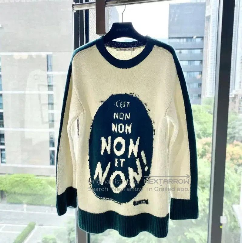Dior Dior Multicolor Wool Pullover Sweater . Size XXS / US 00 / IT 34 - 1 Thumbnail