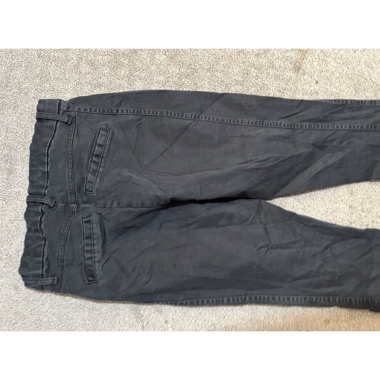 Gap Gap Pants Women Skinny Ankle Black Stretch Size 4 Denim Cotton Blend Regular Inseam 25 in Pants Women Size 27" / US 4 / IT 40 - 4 Thumbnail