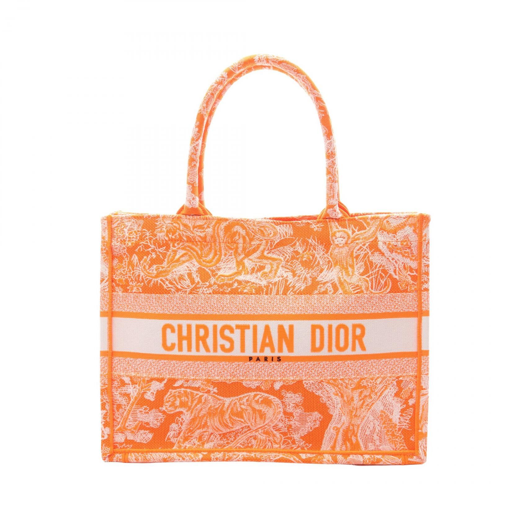 Dior Dior Dior BOOK TOTE Canvas Tote Bag Textile Tote Bag DUTY FREE for USA Size ONE SIZE - 1 Thumbnail