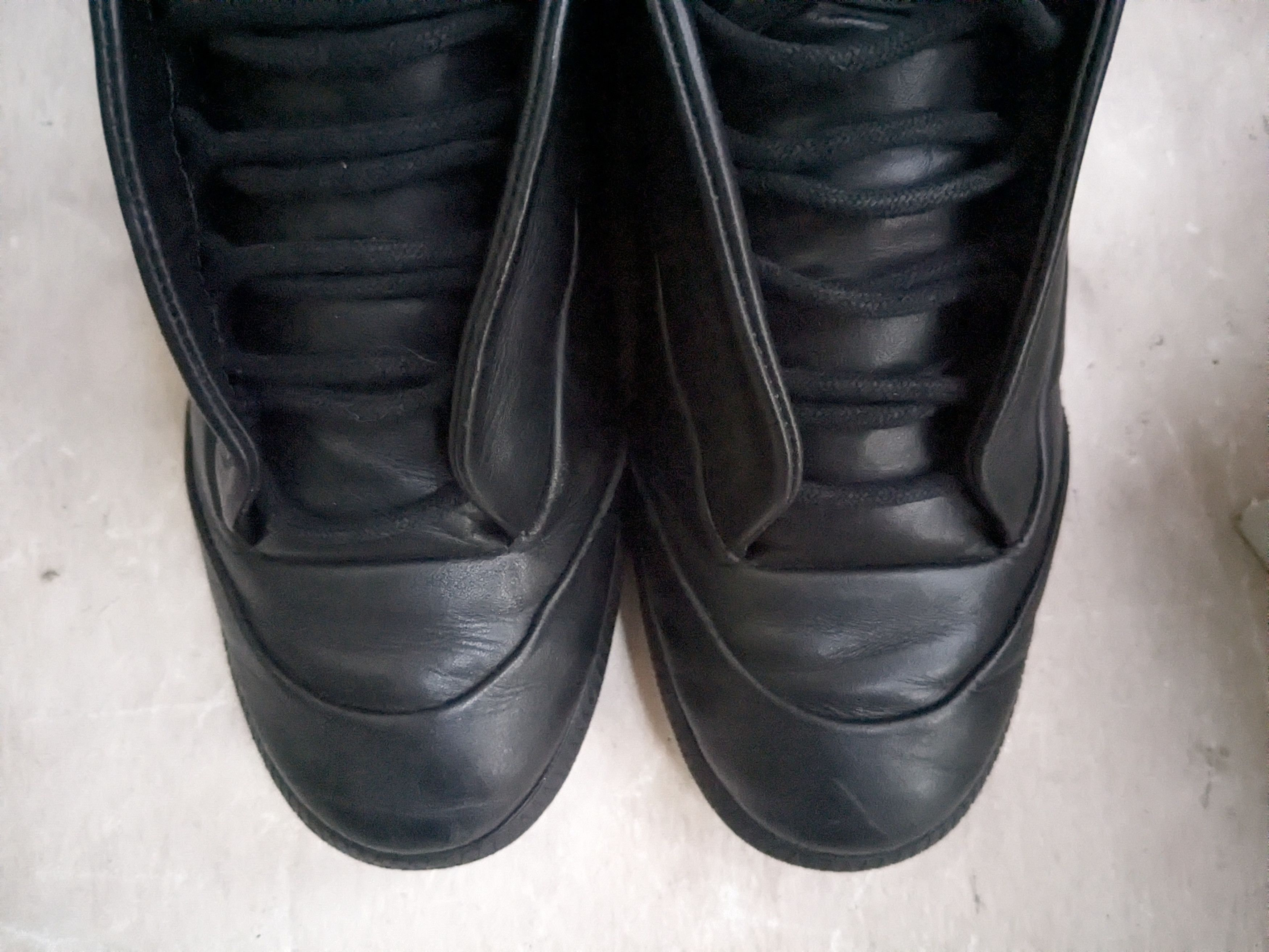 Maison Margiela Maison Margiela Future Black 9 42 Leather Low Tops Size US 9 / EU 42 - 5 Thumbnail