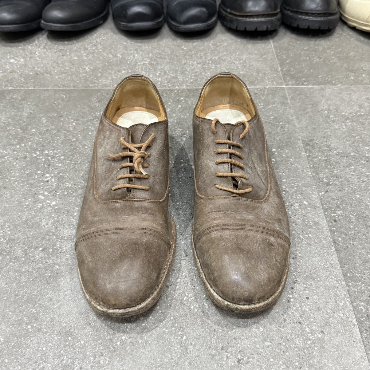 Leather × Maison Margiela maison margiela mold effect leather oxford Size US 8.5 / EU 41-42 - 15 Thumbnail