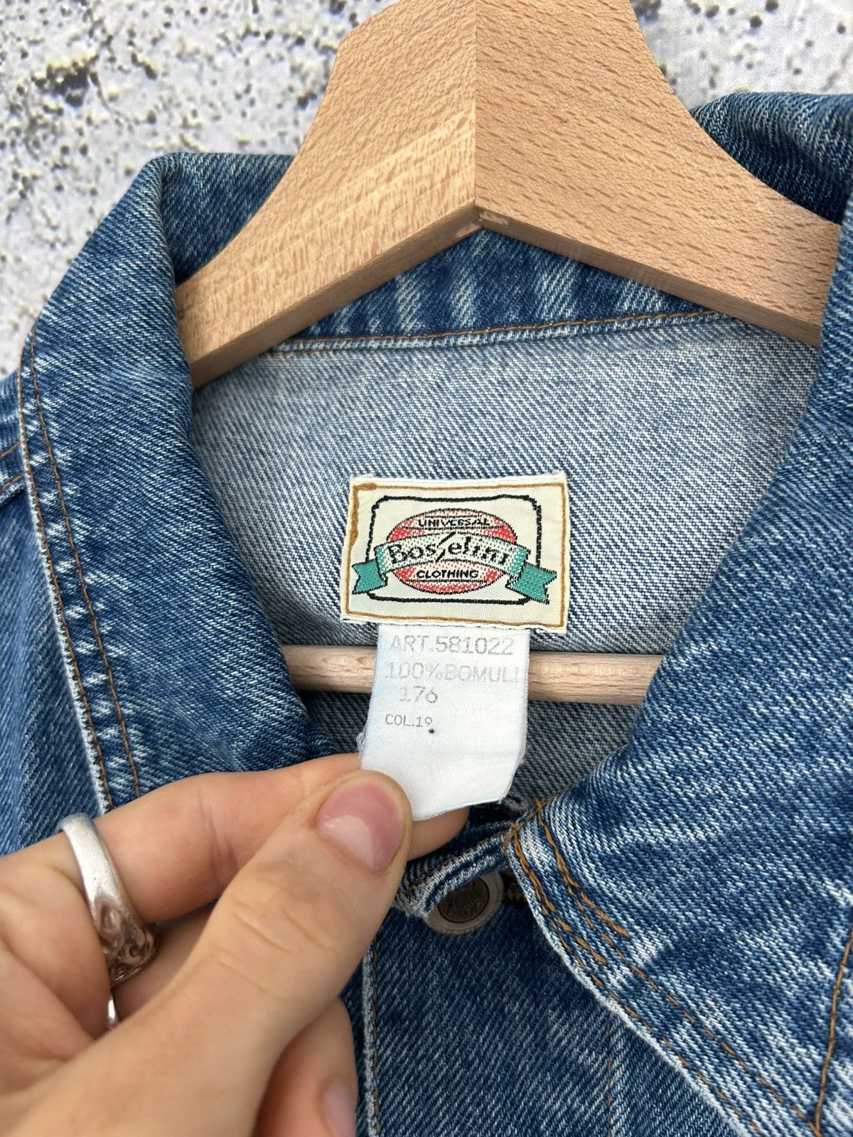 Vintage Vintage Blue Denim Vest Jeans Grunge Punk Rock Metal Skate Size US M / EU 48-50 / 2 - 5 Thumbnail