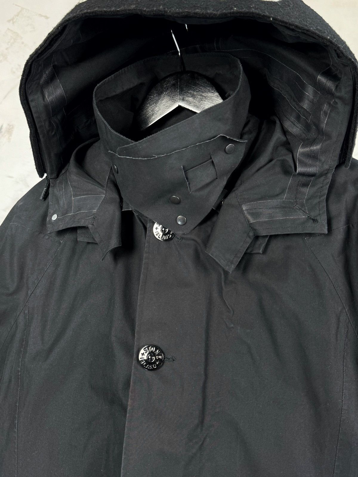 Vintage Stone Island Ventile Trench Coat Jacket Size L Size US L / EU 52-54 / 3 - 8 Thumbnail