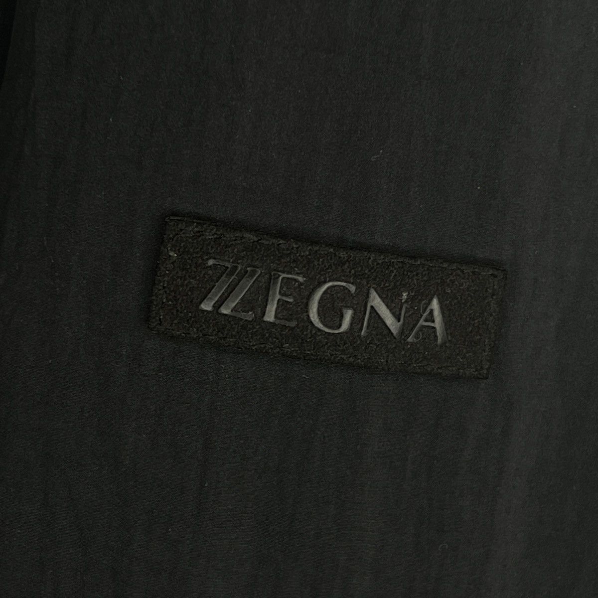 Ermenegildo Zegna Ermenegildo Zegna Light Nylon Black Jacket Windbreaker Size US XXL / EU 58 / 5 - 4 Thumbnail