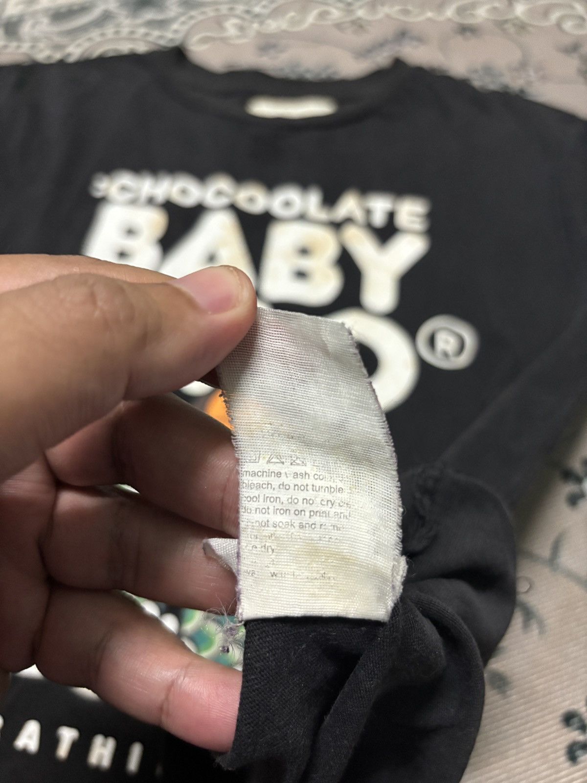 Bape 🔥RARE🔥A BATHING APE X BABY MILO CHOCOOLATE TSHIRT TEE💥 Size US L / EU 52-54 / 3 - 16 Thumbnail