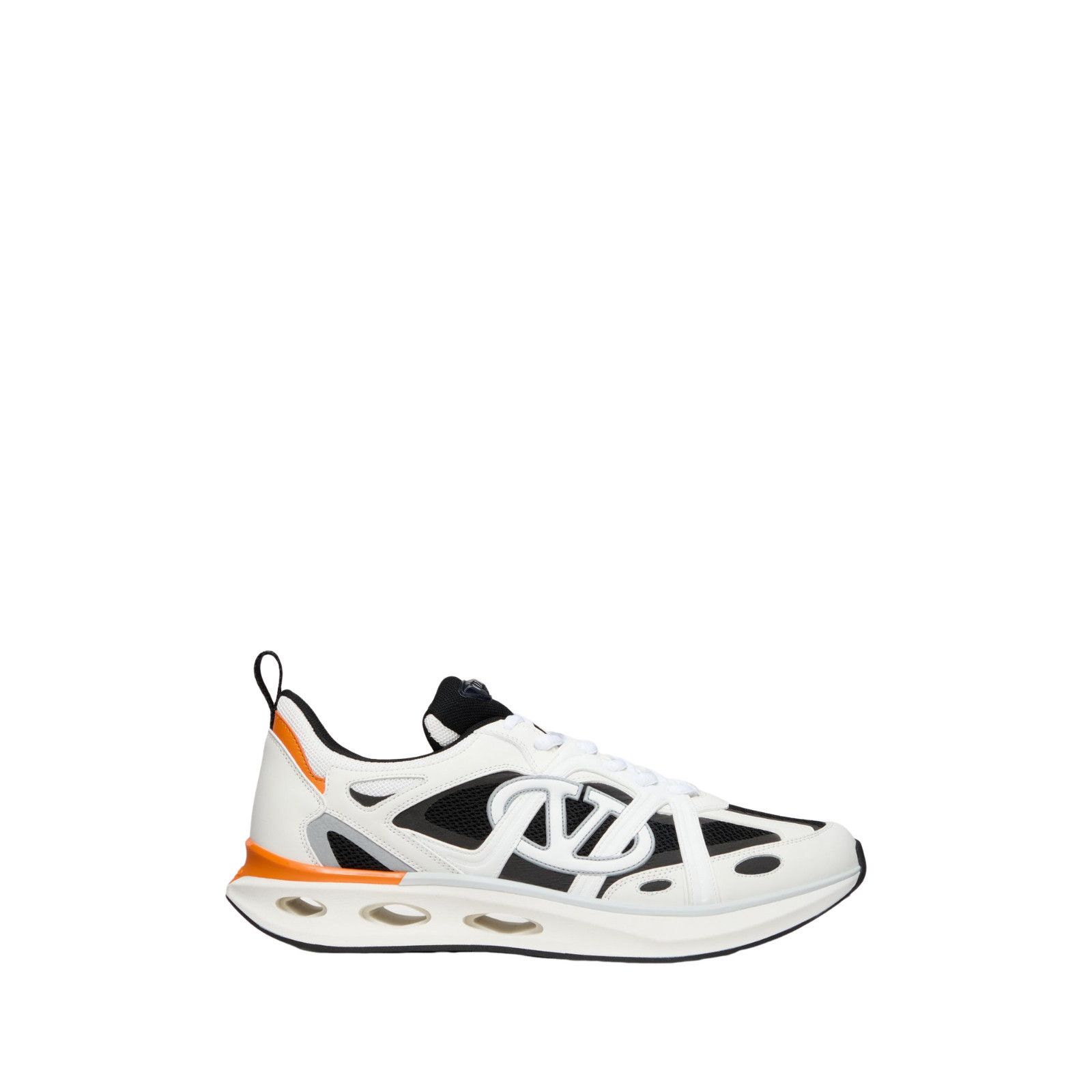 VALENTINO GARAVANI $980 Black/White Sneakers New And Authent