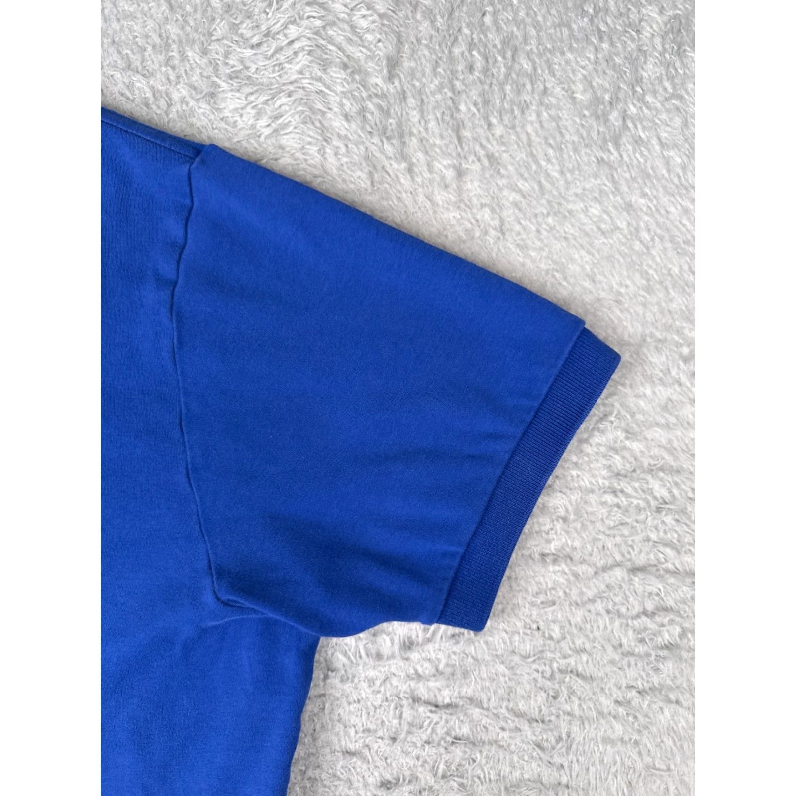 Ralph Lauren VINTAGE Ralph Lauren Polo Shirt Men XL Blue 100% Cotton Short Sleeve Polo Shirt Regular Fit Embroidered Logo Button Collar Size US XL / EU 56 / 4 - 2 Thumbnail