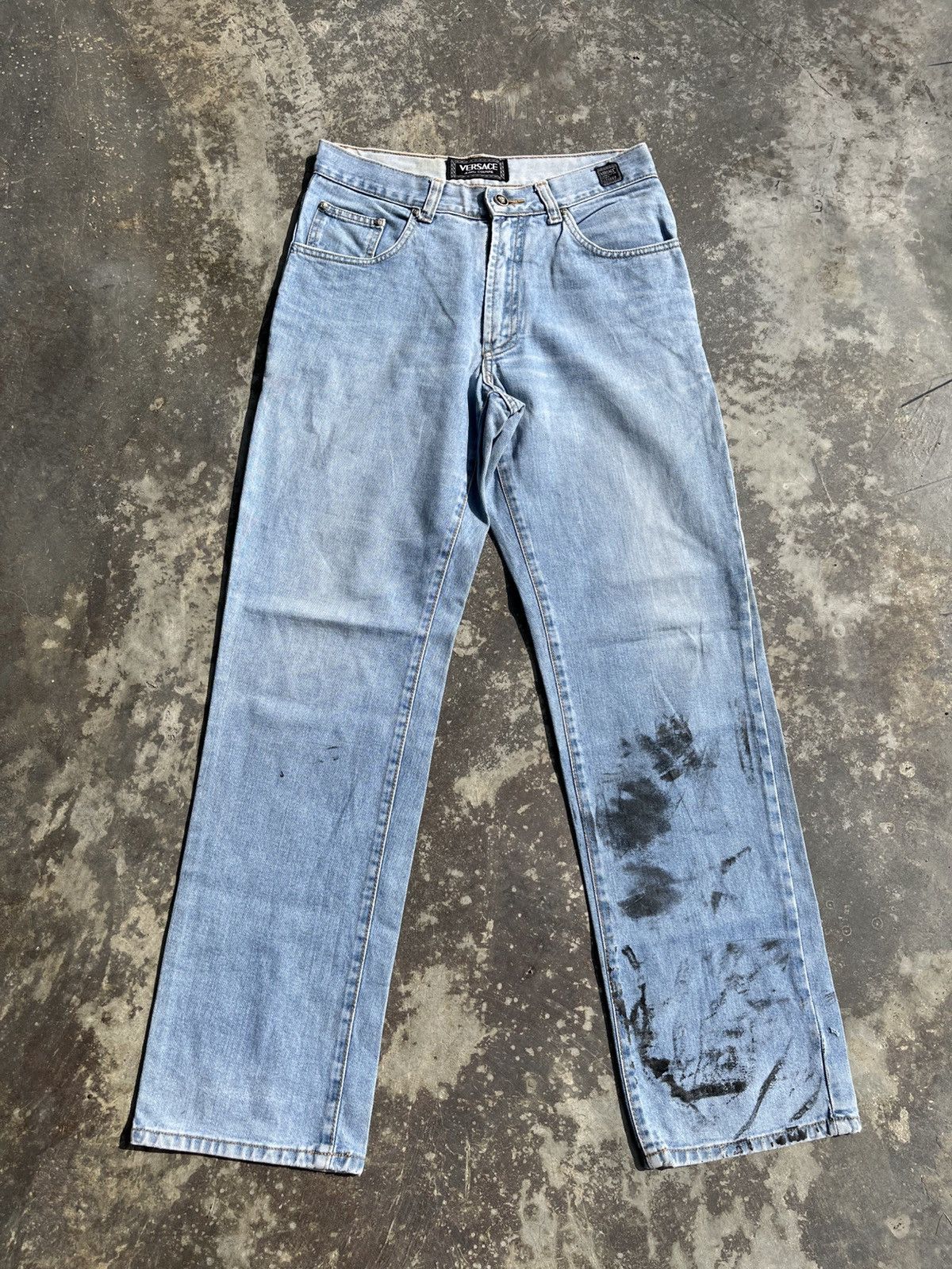 Versace × Versace Jeans Couture × Vintage Vintage Versace Jeans Couture Size US 30 / EU 46 - 3 Thumbnail