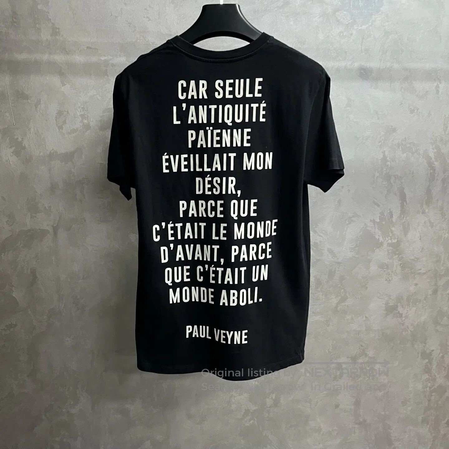 Gucci Guicci Letter slogan printed round-neck short-sleeved T-sh Size US XS / EU 42 / 0 - 5 Thumbnail