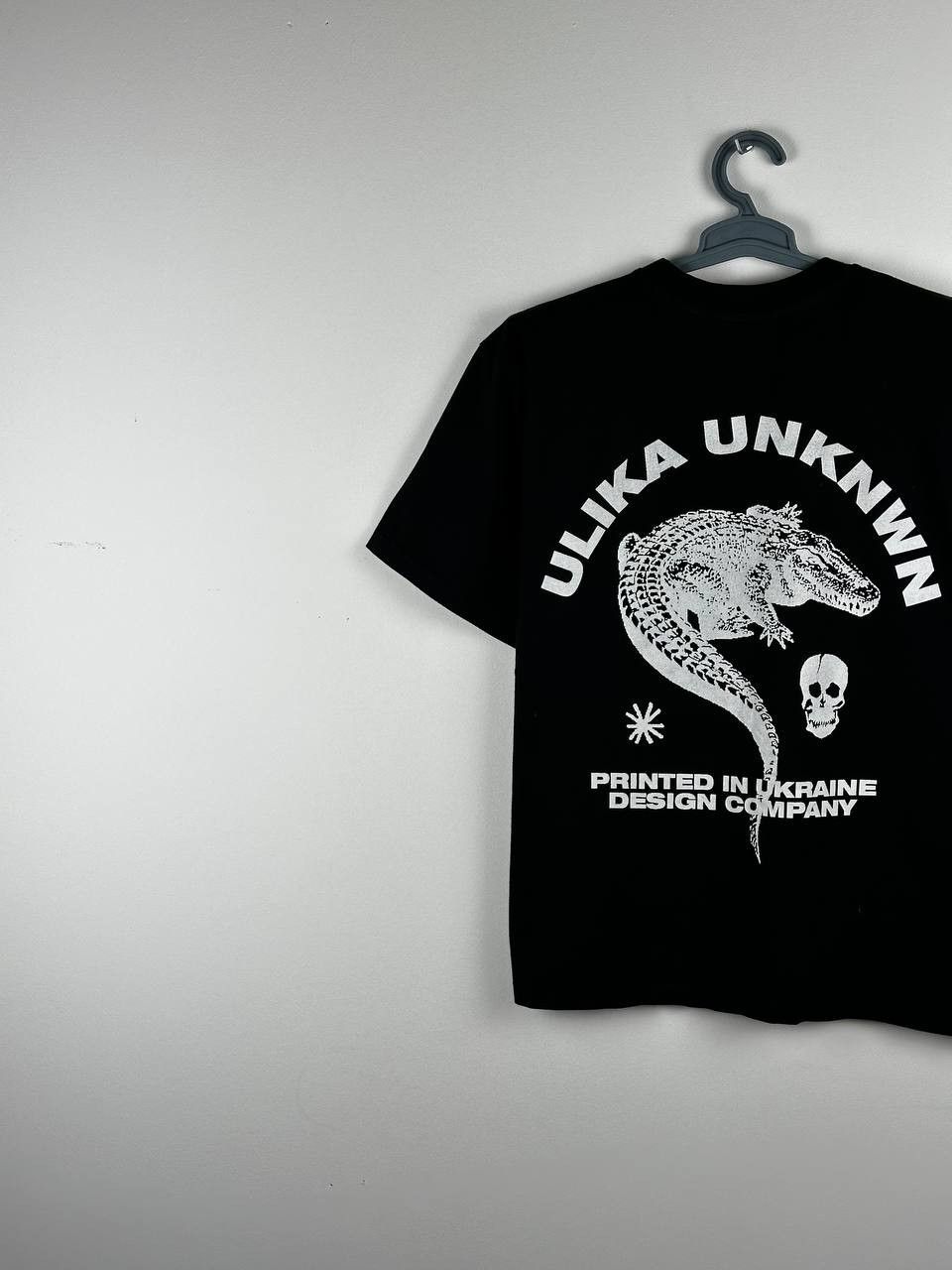 Vintage Ukrainian Streetwear Black Oversized T SHIRT Size US L / EU 52-54 / 3 - 7 Thumbnail