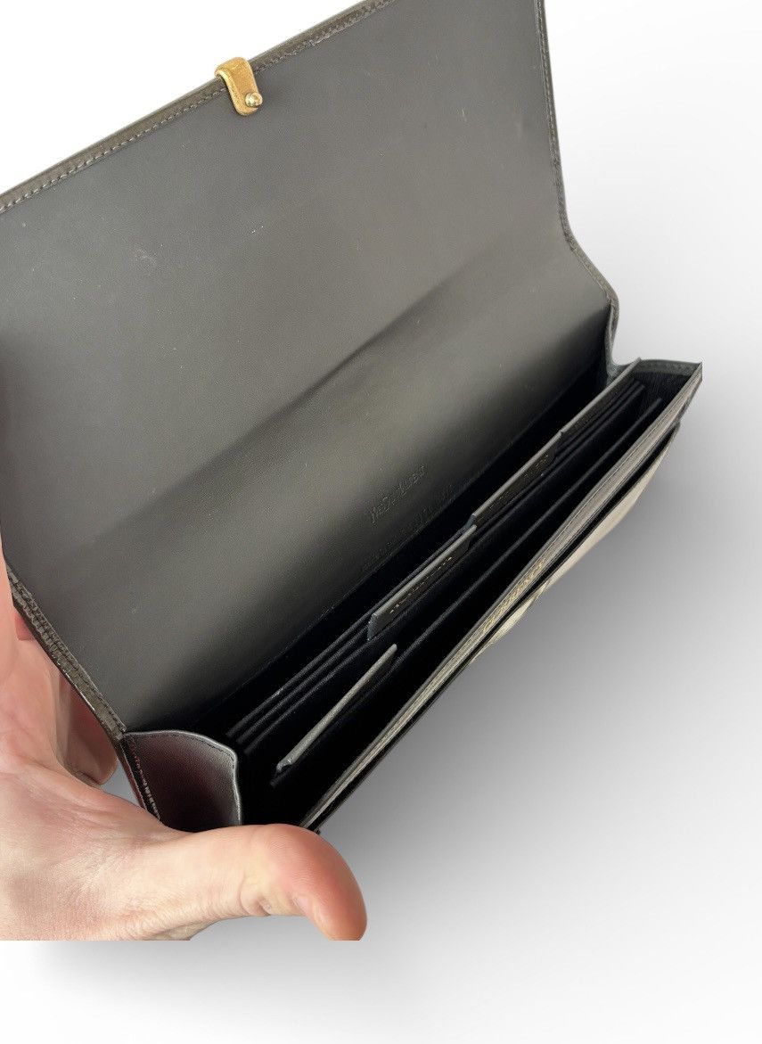 Yves Saint Laurent Yves Saint Laurent Ligne Y patent leather clutch Size ONE SIZE - 6 Thumbnail