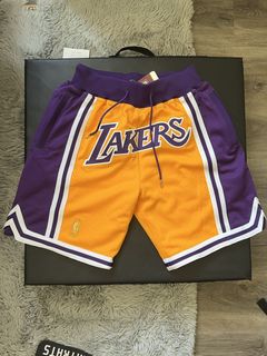 Lakers Just Don Shorts | Grailed