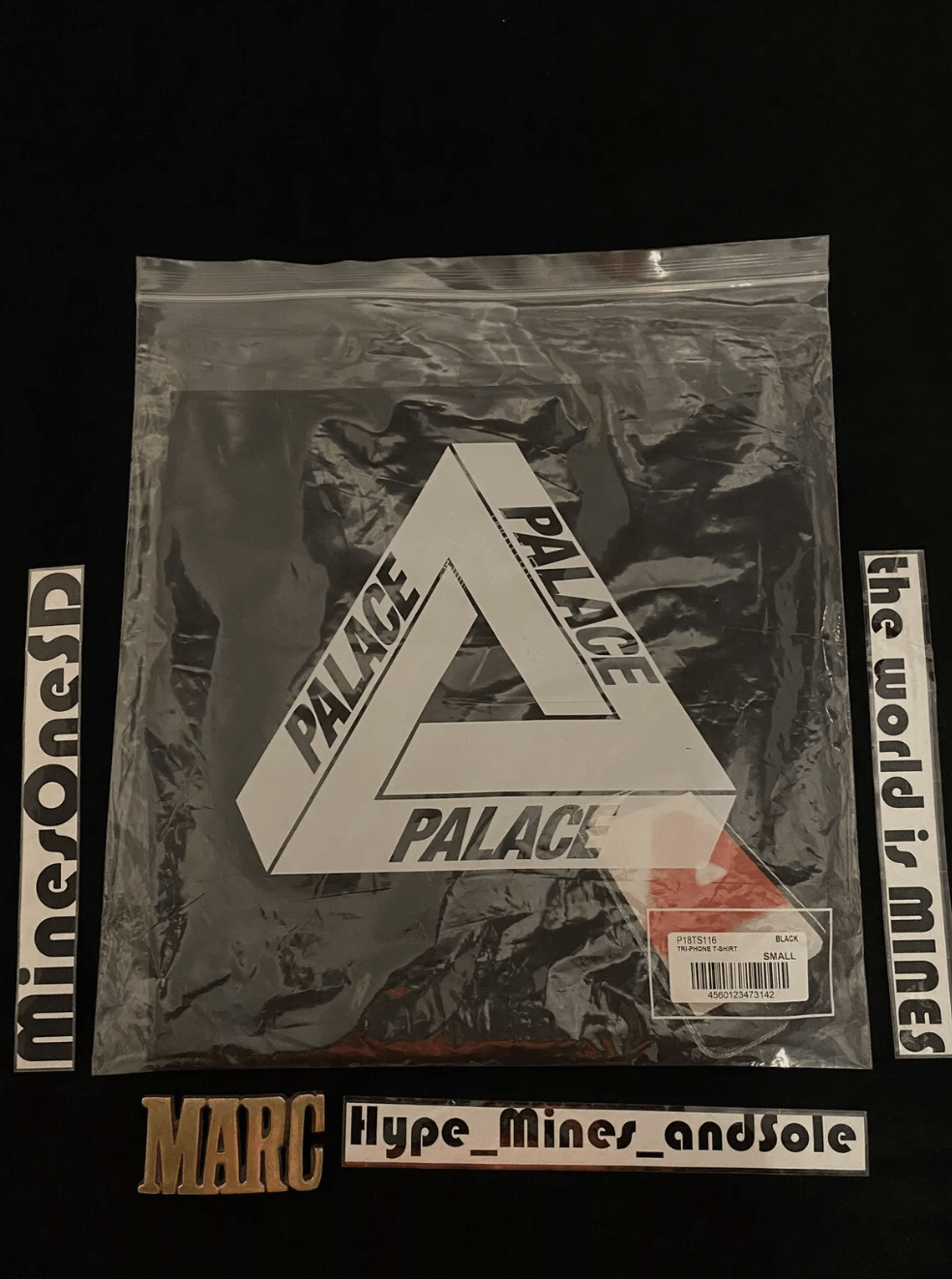Palace NWT Palace Tri-Phone T-Shirt - S - Black Size US S / EU 44-46 / 1 - 4 Thumbnail