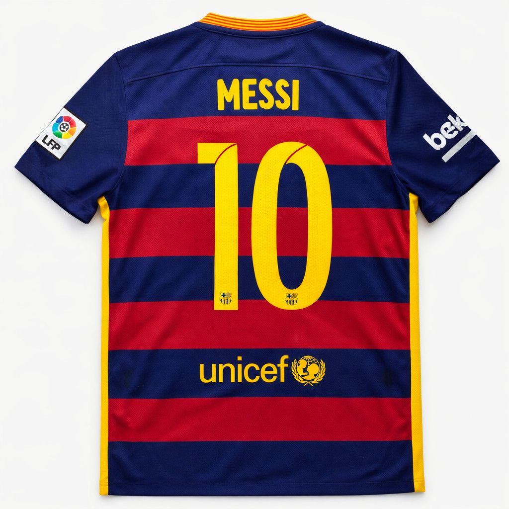 Nike FC Barcelona 2015 2016 Messi 10 Nike 658794-422 Size US M / EU 48-50 / 2 - 1 Thumbnail