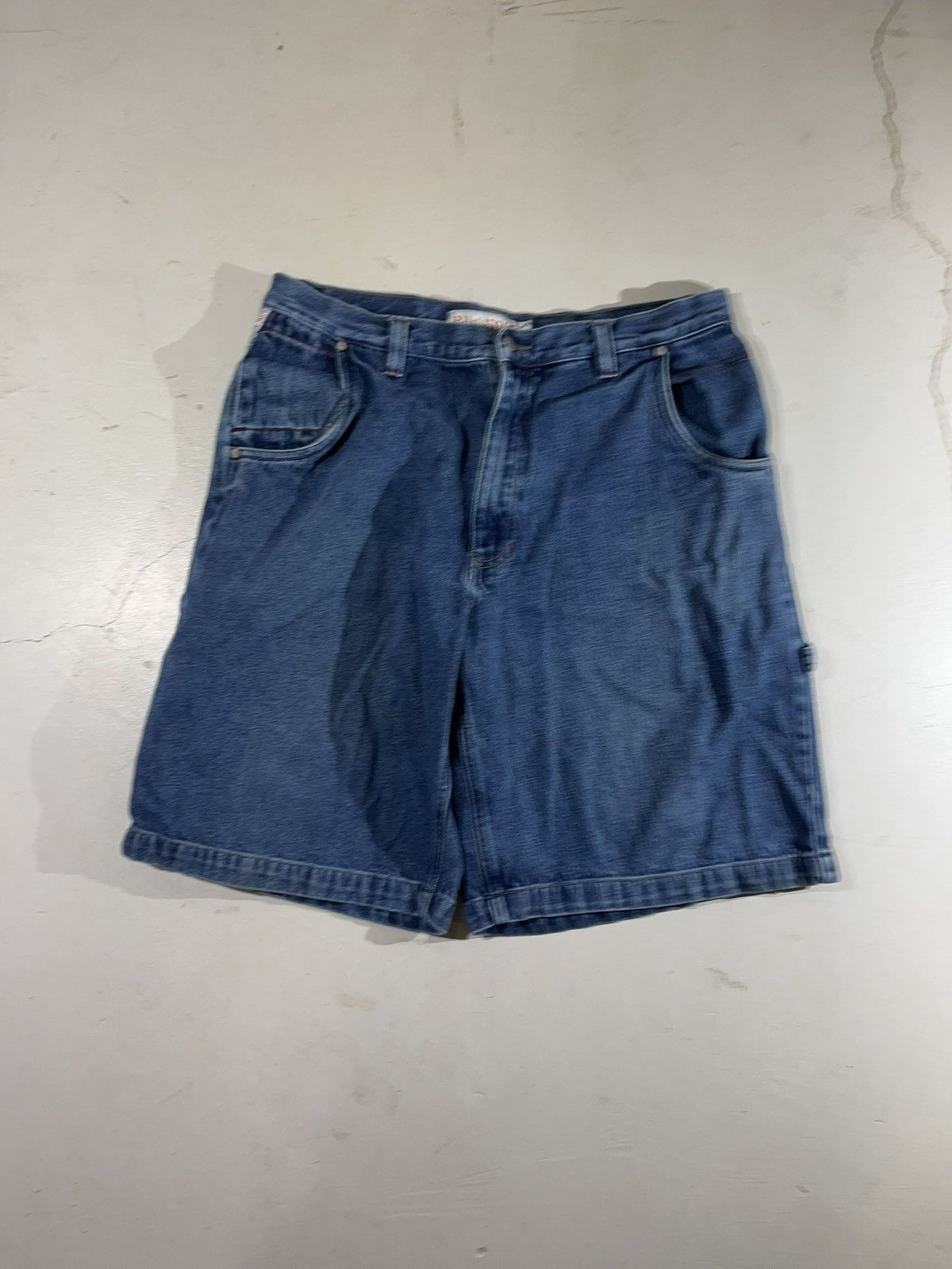 Other Raw denim baggy y2k mens carpenter jean shorts Size US 36 / EU 52 - 1 Thumbnail