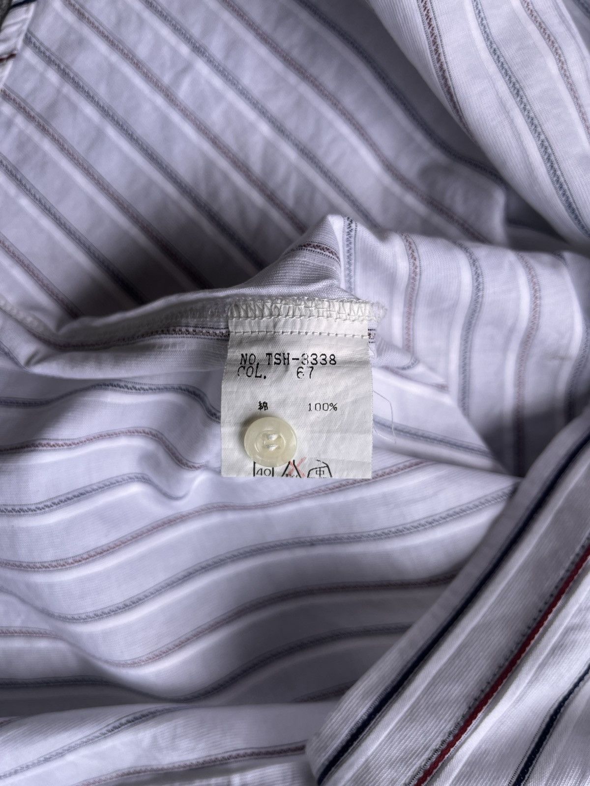 Tornado Mart Tornado Mart Stripe Pocket Shirt Size US L / EU 52-54 / 3 - 6 Thumbnail