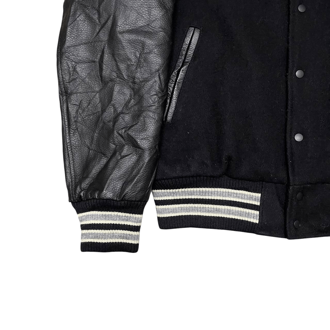 McGregor Vintage McGregor Wool Leather Varsity Jacket Size US L / EU 52-54 / 3 - 3 Thumbnail