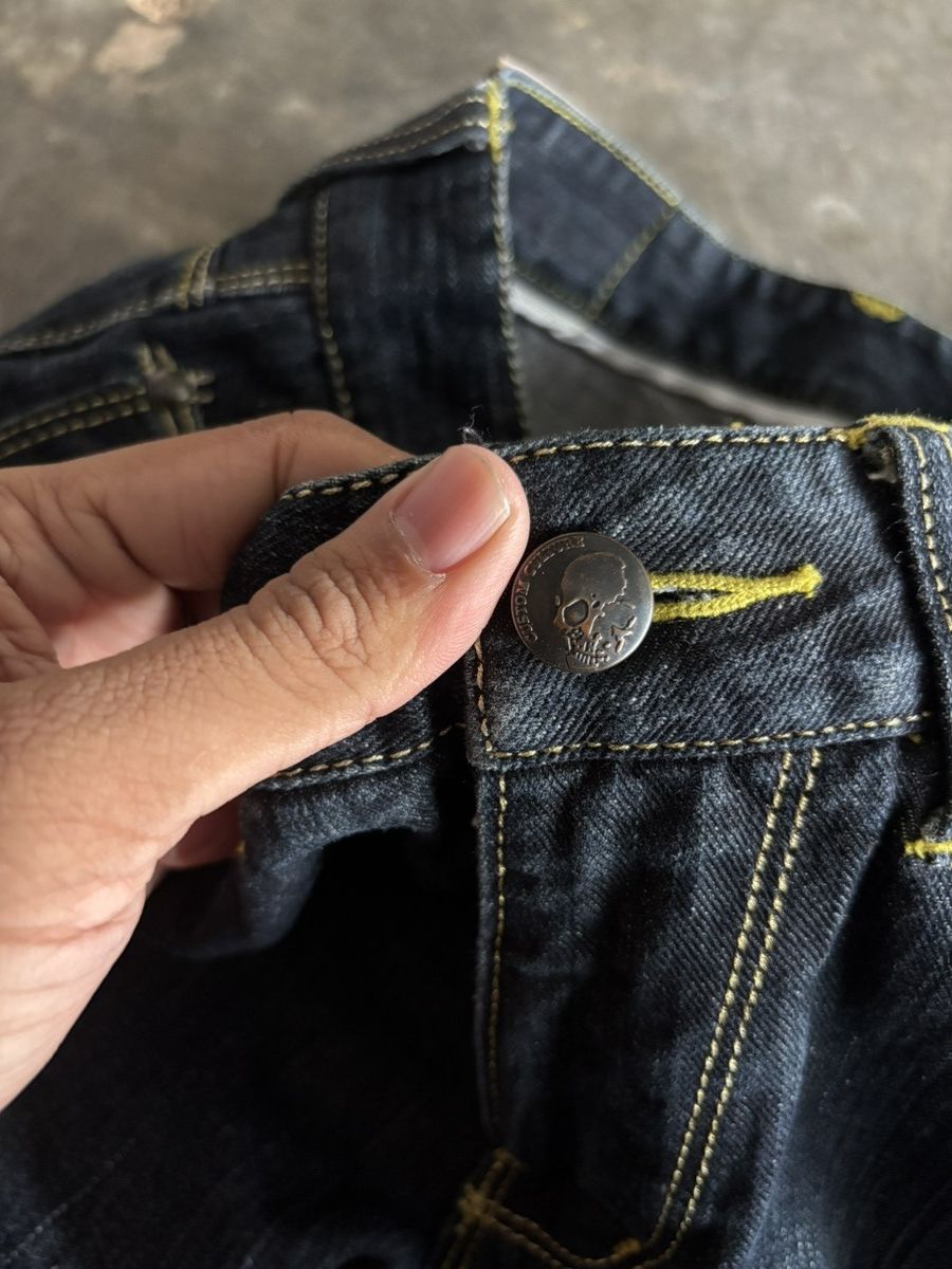 If Six Was Nine y2k zipper leg custom culture japanese jeans Size US 30 / EU 46 - 3 Thumbnail