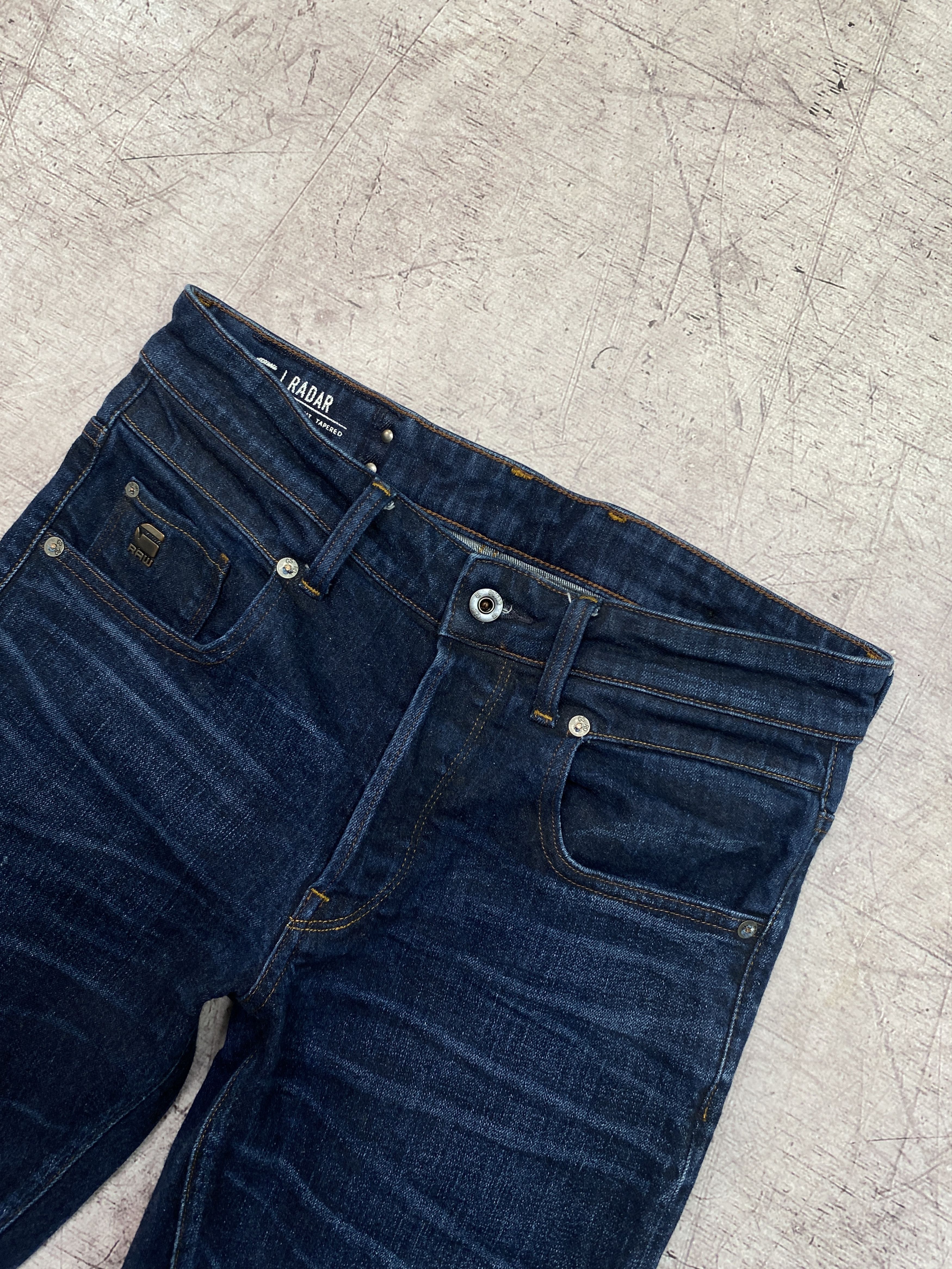 G-Star G Star Raw Mens Radar Straight Denim Pants Jeans Size US 32 / EU 48 - 2 Thumbnail