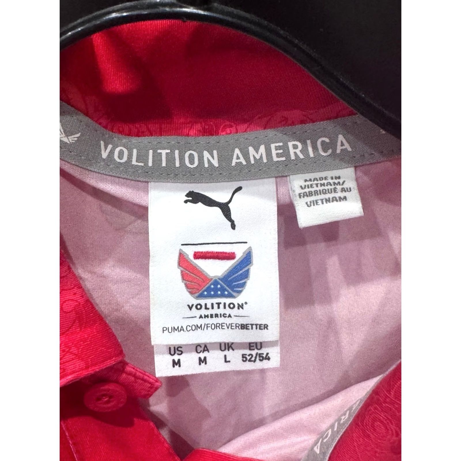 Puma Puma Volition America Reddish Paisley Golf POLO SHIRT Medium M Mens Size US M / EU 48-50 / 2 - 4 Thumbnail