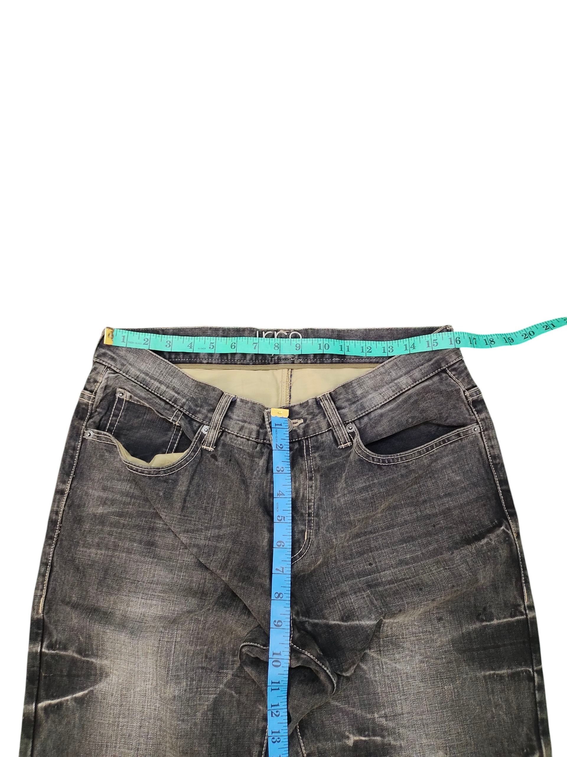 Japanese Brand Vintage Ikka Japan Clawmark Denim Jeans Ppfm Size US 33 - 14 Thumbnail