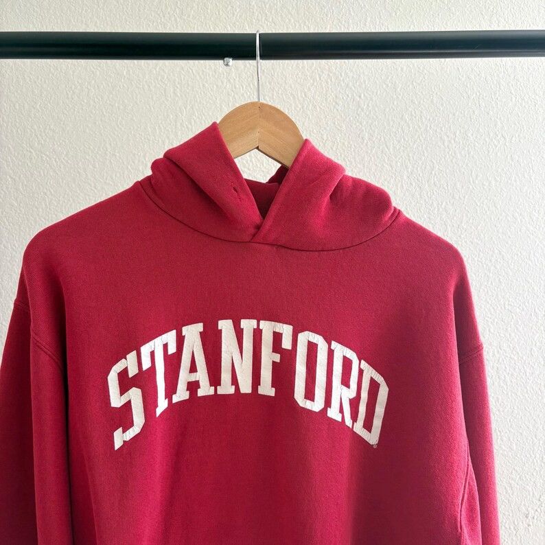 Russell Athletic Vintage 2000’s Russell Athletic Stanford University Hoodie Size US M / EU 48-50 / 2 - 2 Thumbnail