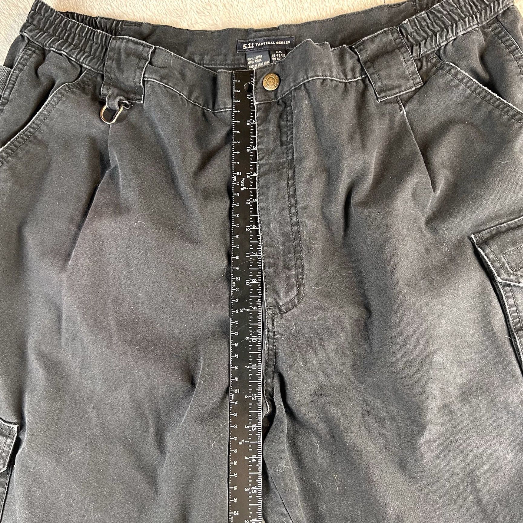 Vintage VINTAGE 5.11 Tactical Cargo Pants Mens 42x30 Black Cotton Polyester Pockets Straight Regular Cargo Pocket Workwear Mens 5.11 Taclite Pro Size US 42 / EU 58 - 6 Thumbnail