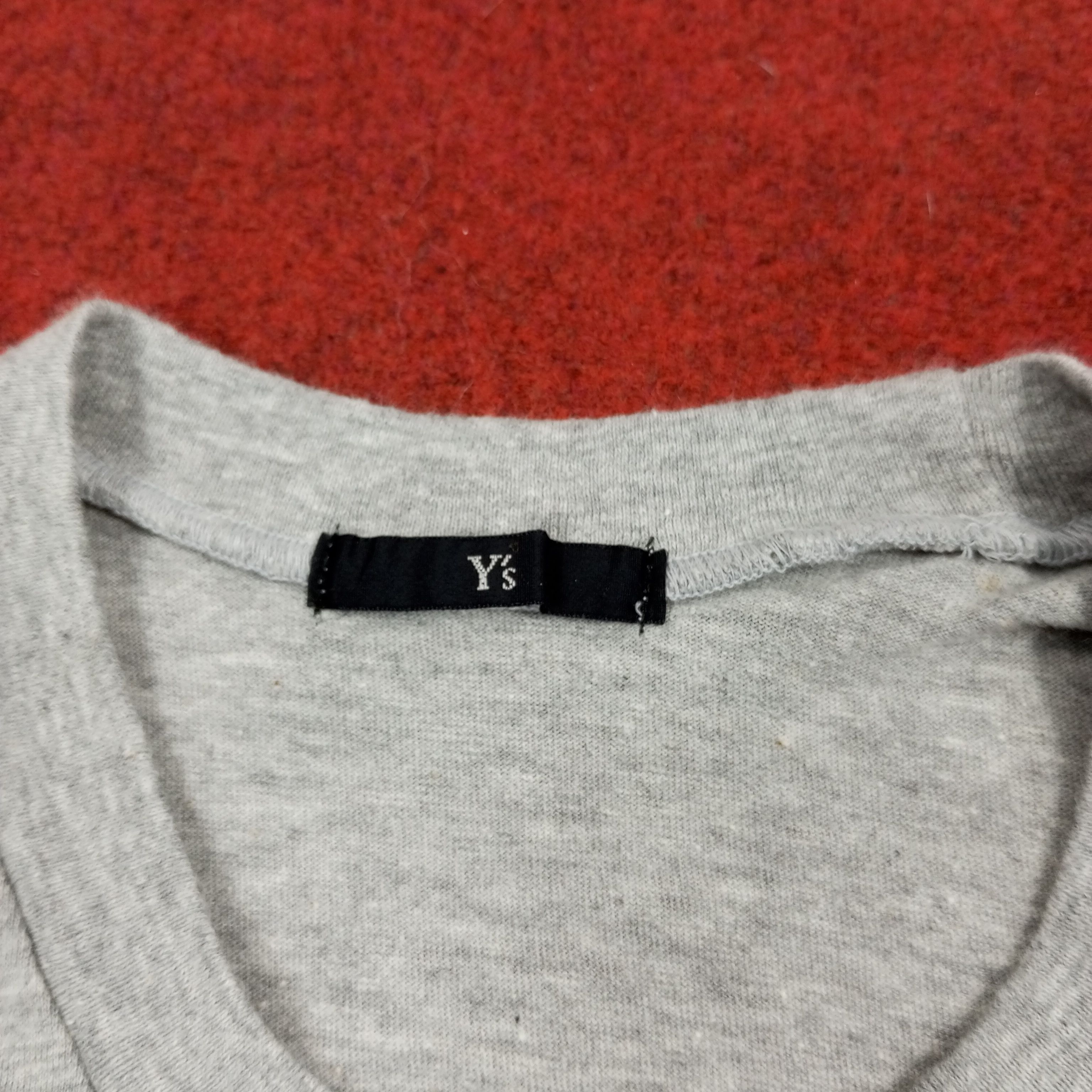 Vintage Y's Japanese Fashion Designer Brand Yohji Yamamoto Tshirt Size US S / EU 44-46 / 1 - 4 Thumbnail
