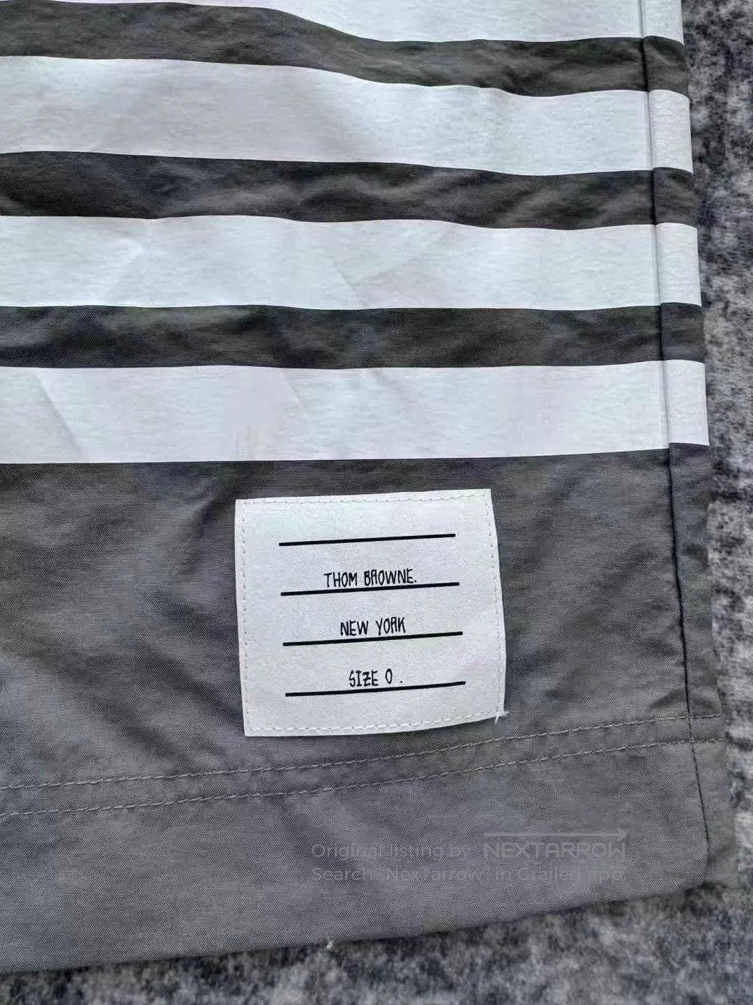 Thom Browne Thom Browne Gray Beach Shorts. Size US 38 / EU 54 - 4 Thumbnail