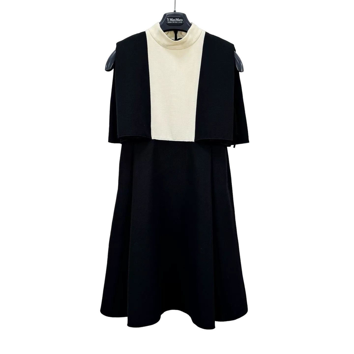 Valentino Valentino Black White Colorblock Dress Size 40 Size S / US 4 / IT 40 - 1 Thumbnail