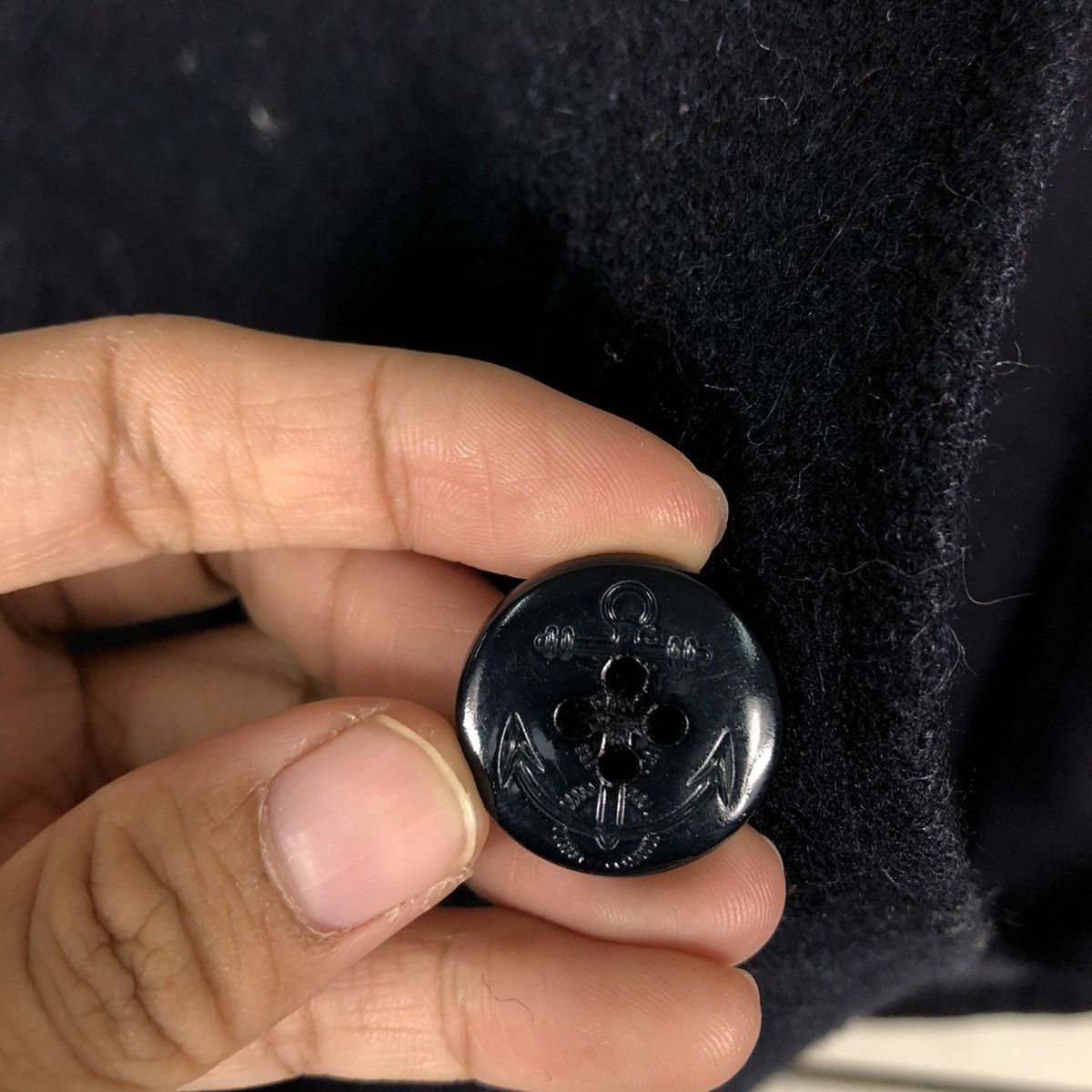 Japanese Brand 🔥VINTAGE BIKER WOOL JACKET BLUE PAINT UNION MADE JAPAN Size US L / EU 52-54 / 3 - 16 Thumbnail