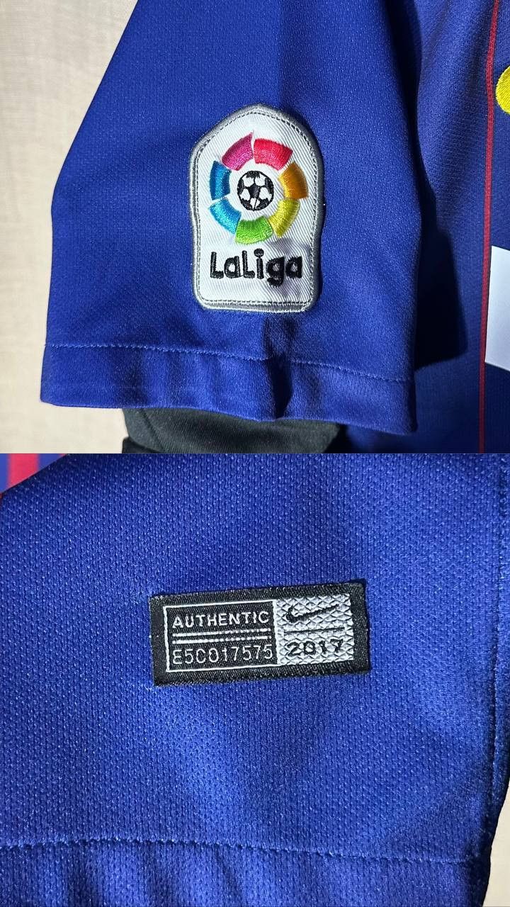 Nike Nike Barcelona Home 2017 - 2018 football shirt Soccer Jersey Size US M / EU 48-50 / 2 - 2 Thumbnail