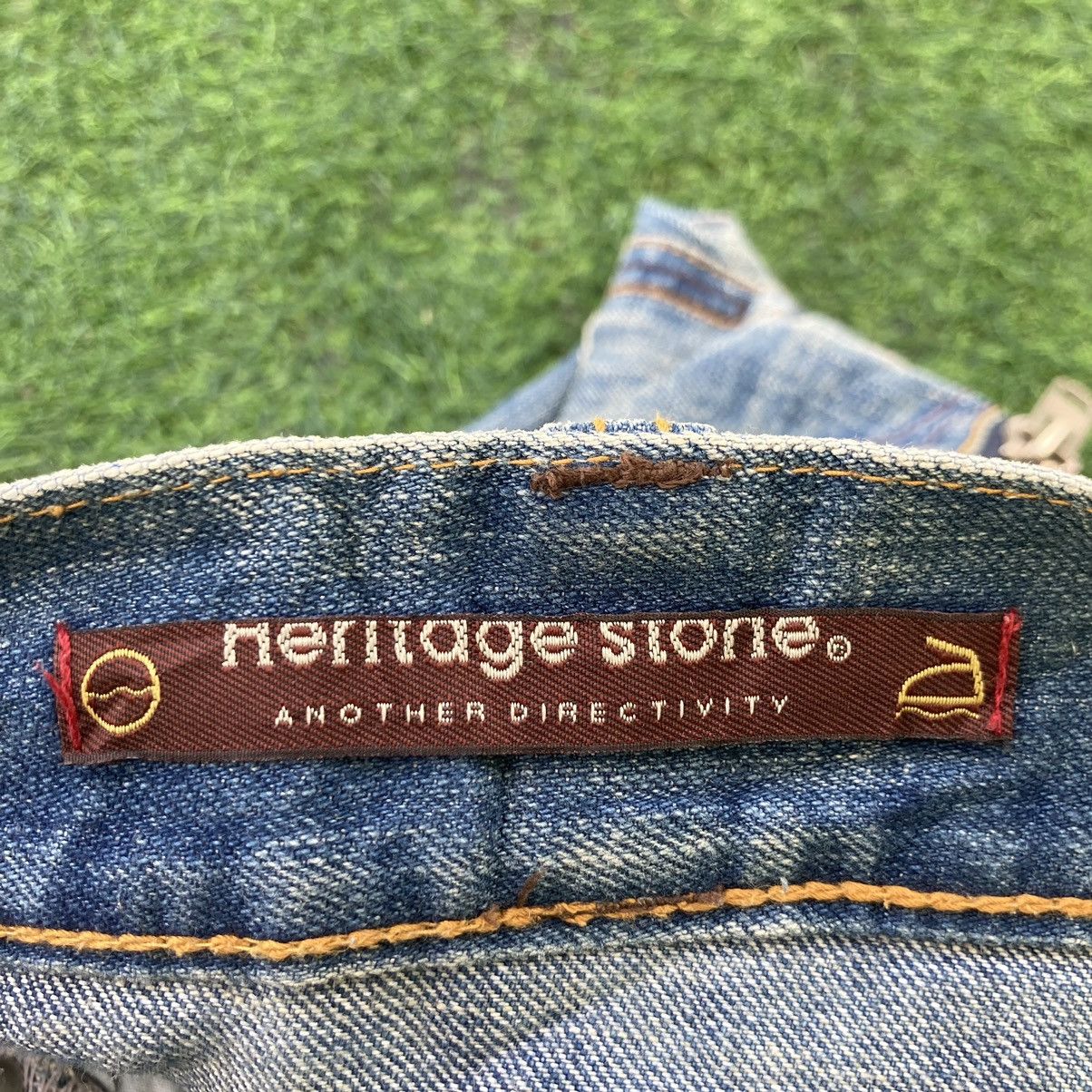 If Six Was Nine HERITAGE STONE FLARED DISTRESSED JEANS Size US 30 / EU 46 - 12 Thumbnail