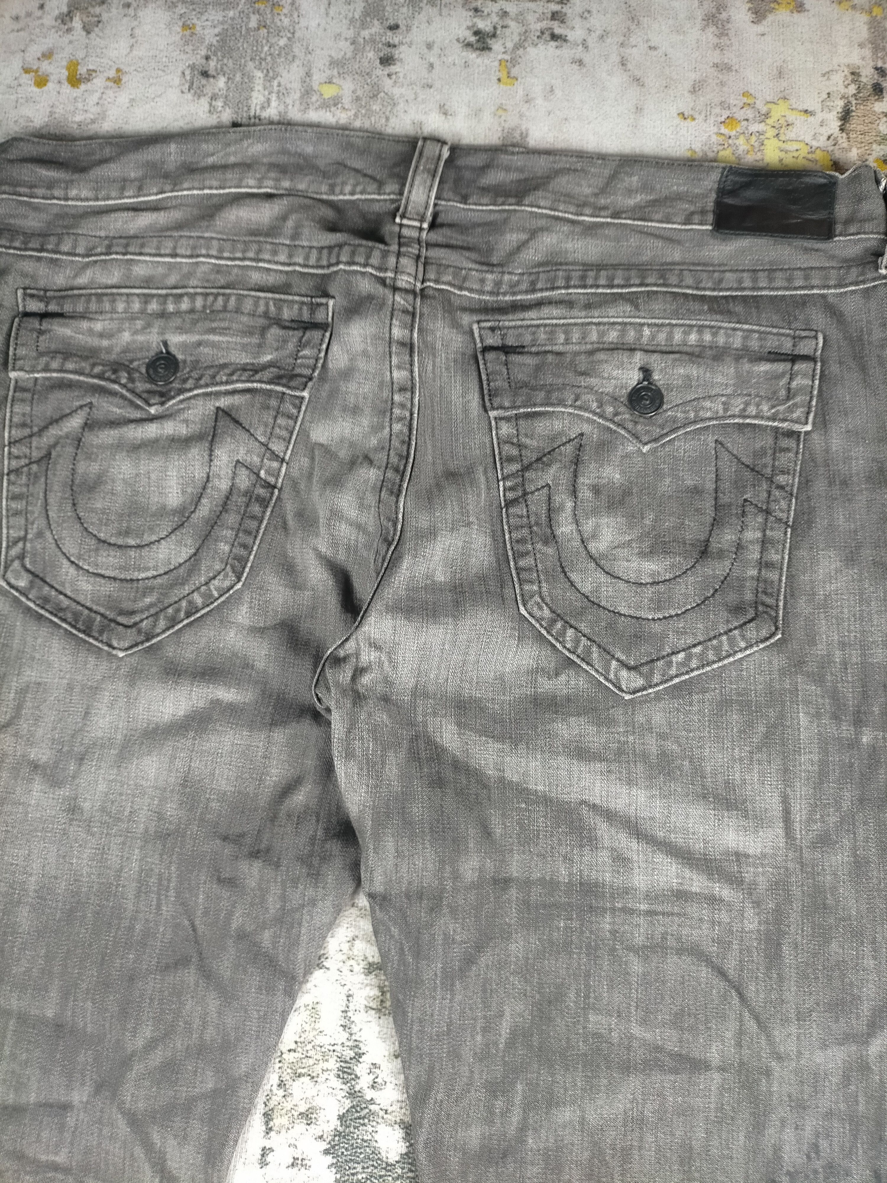 True Religion True Religion Ricky Mudwash Dirty Jeans Size US 42 / EU 58 - 3 Thumbnail