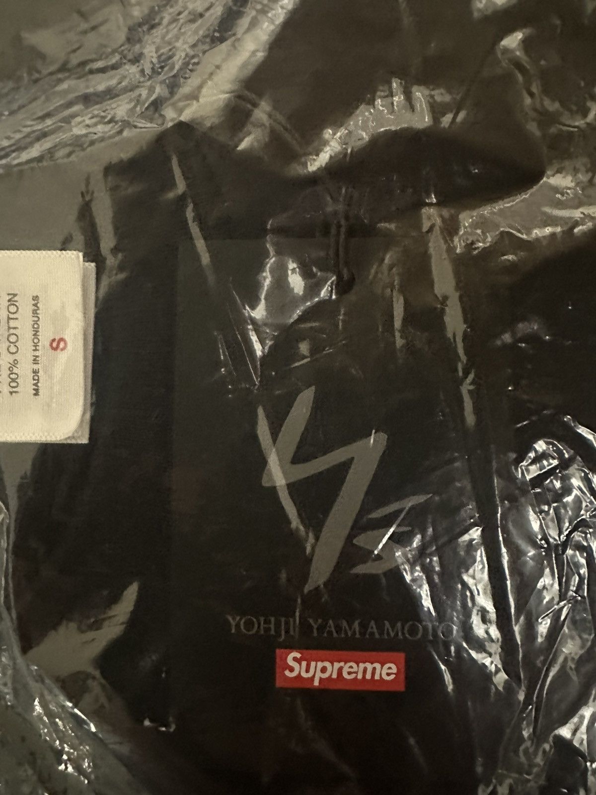 Supreme × Yohji Yamamoto SUPREME YOHJI YAMAMOTO TEE BLACK SIZE SMALL BRAND NEW Size US S / EU 44-46 / 1 - 3 Thumbnail