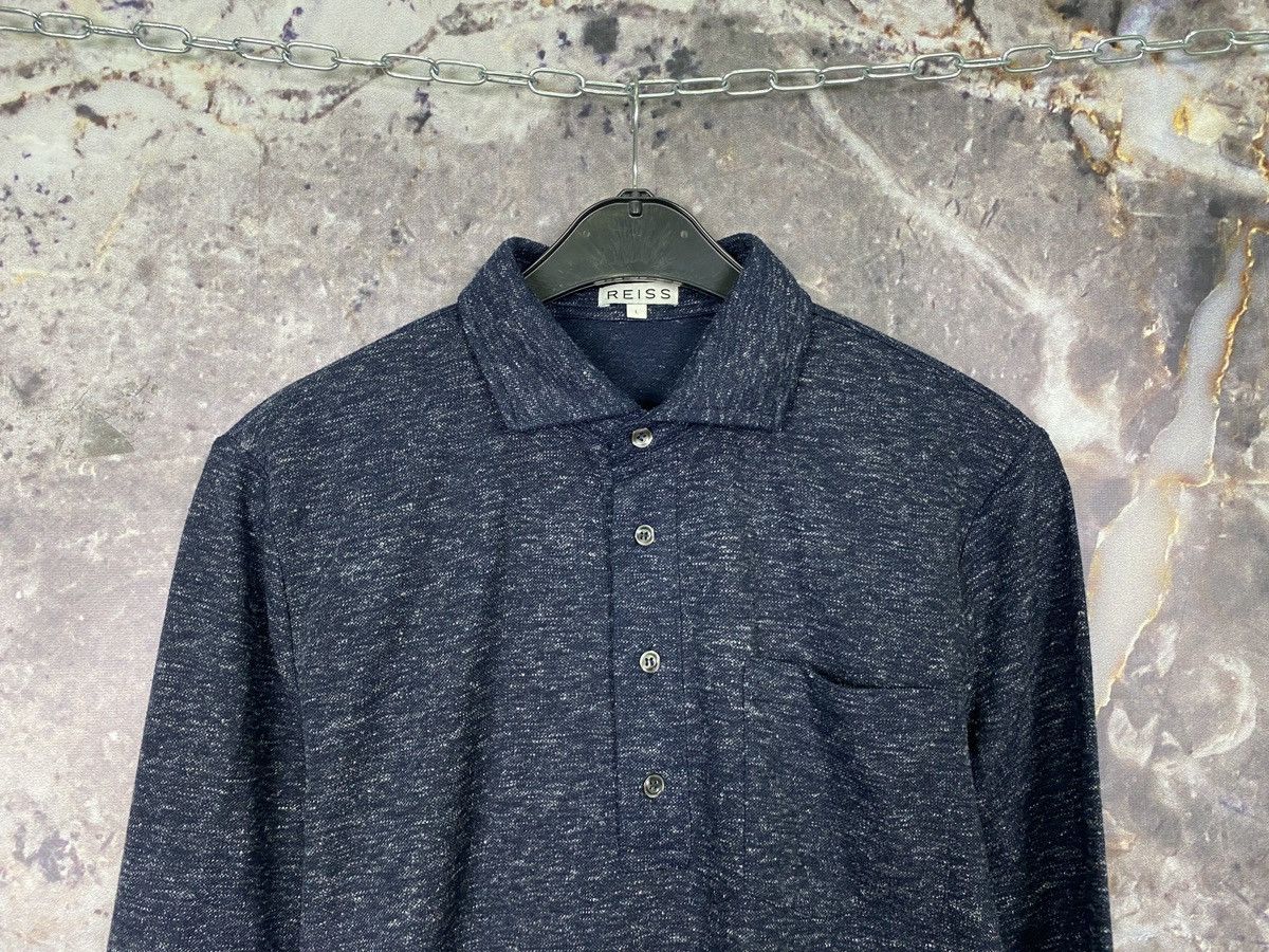 Reiss Men’s Reiss Long Sleeve Polo Shirt Luxury Size Large Size US L / EU 52-54 / 3 - 2 Thumbnail