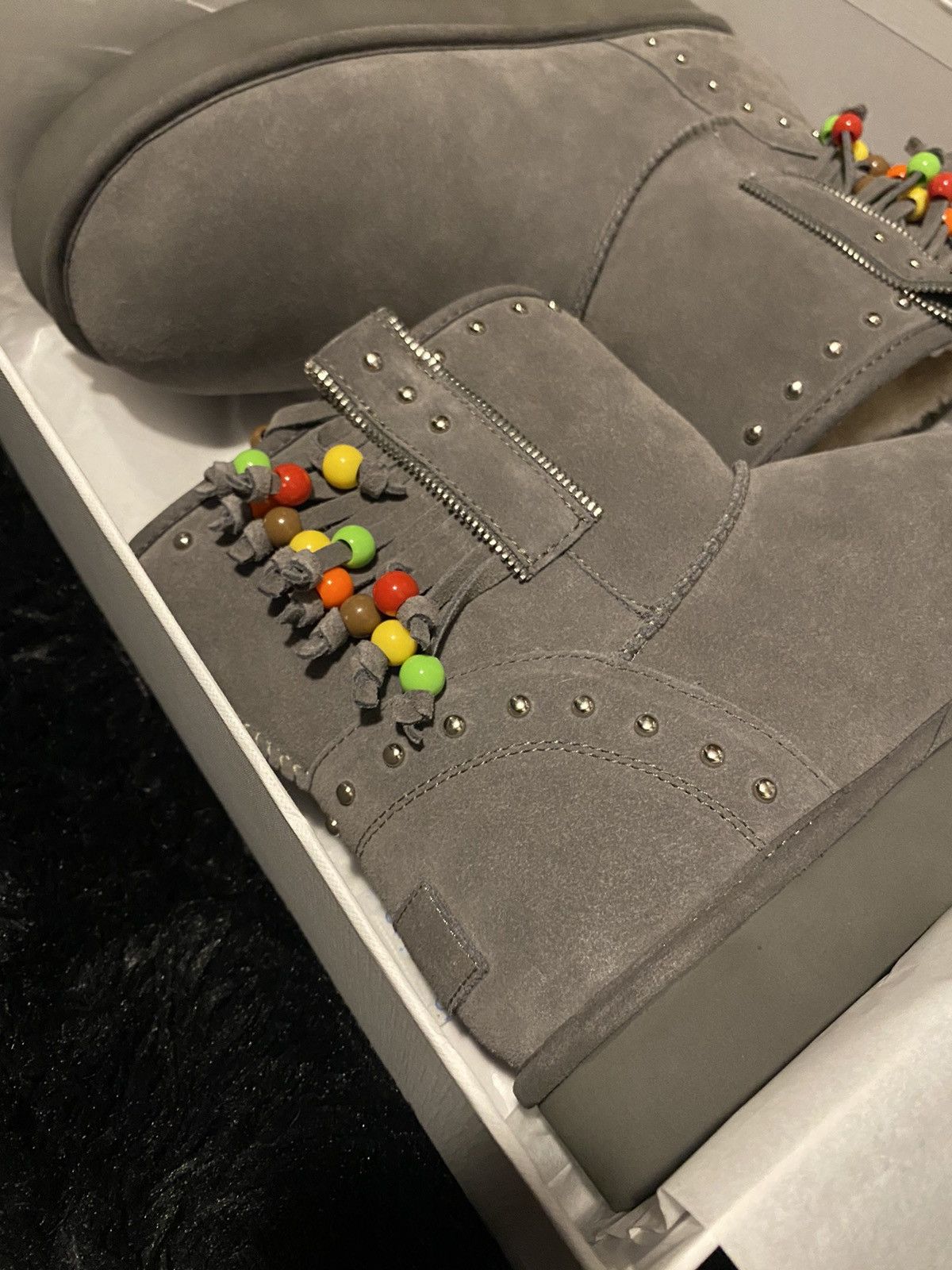 1199 Bazo1199 Surfer Beaded Ugg Boots Size US 11 / EU 44 - 5 Thumbnail