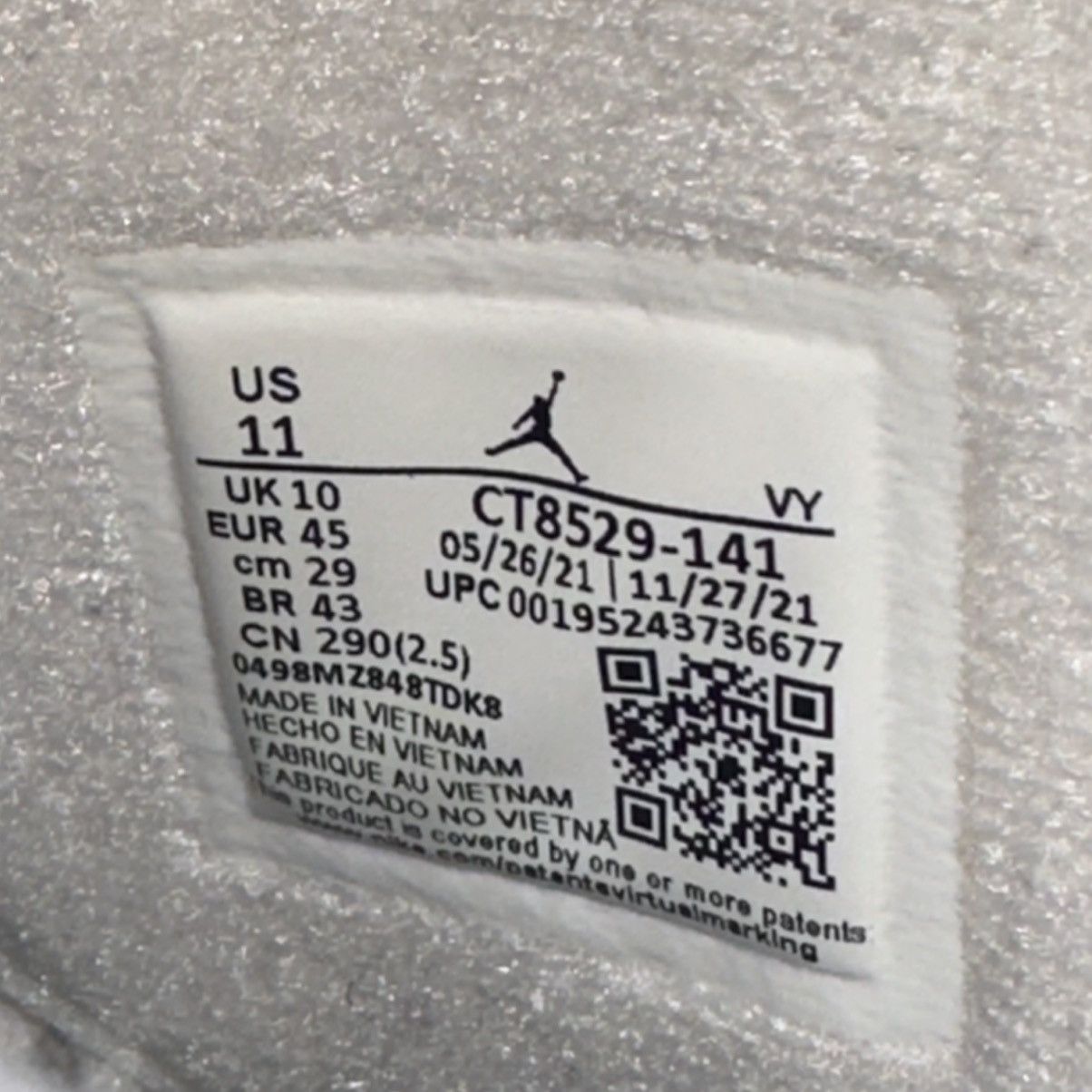 Jordan Brand Size 11 - Nike Air Jordan 6 Retro Midnight Navy CT8529-141 Size US 11 / EU 44 - 6 Thumbnail