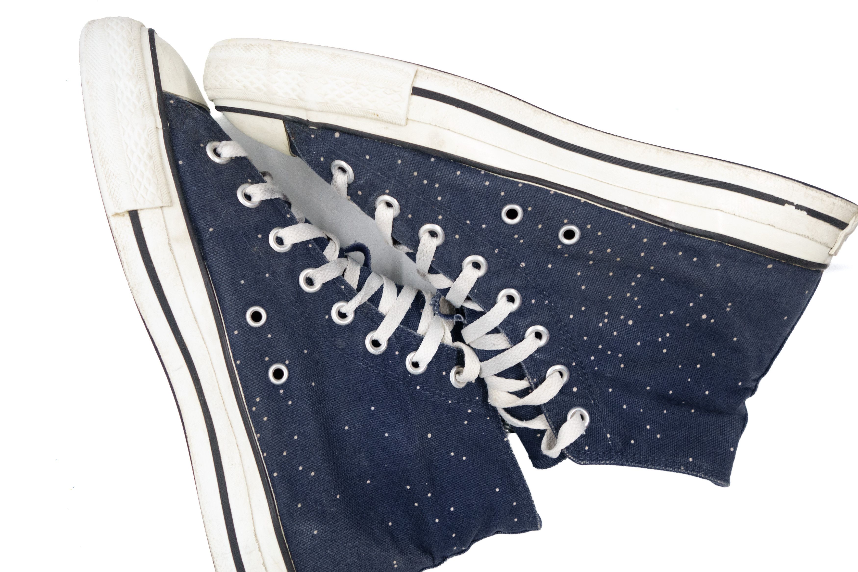 Billionaire Boys Club Basket All-Star Space Canvas High Top Sneakers Spring 2009 Size US 9 / EU 42 - 3 Thumbnail