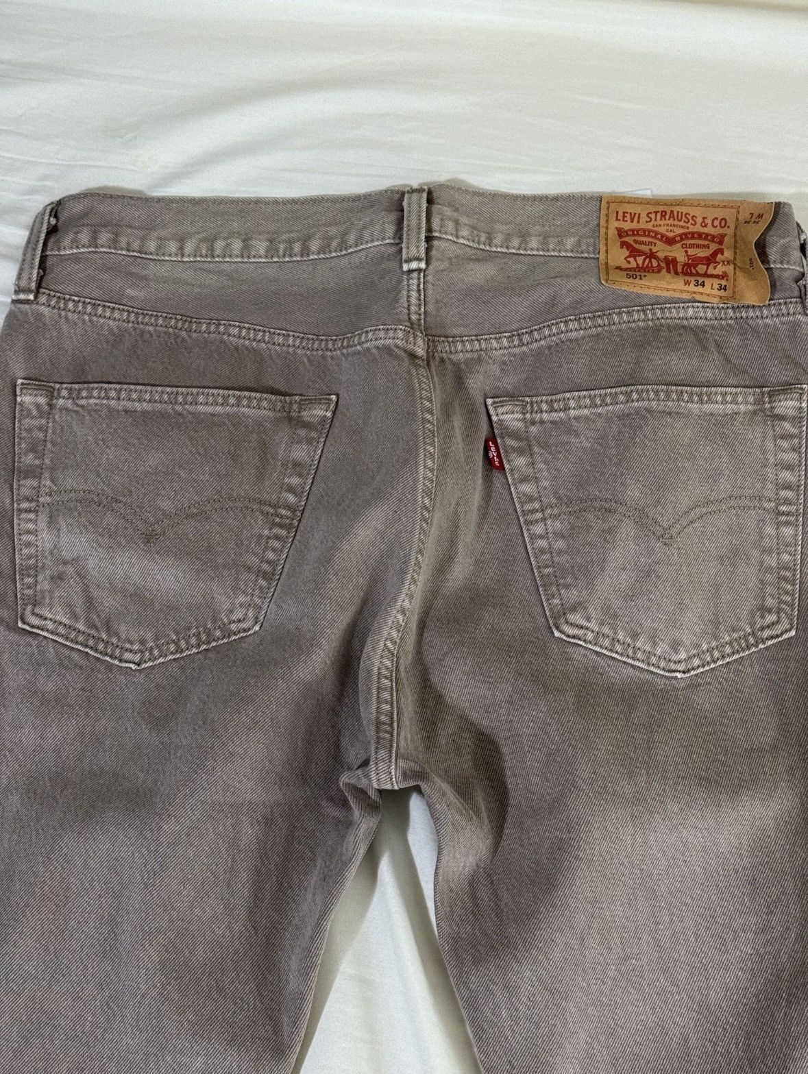 Levi's New Levis 501 Jeans Size US 34 / EU 50 - 3 Thumbnail
