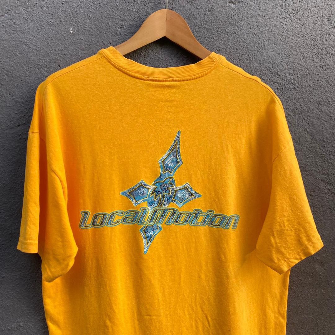 Sun Surf Thrashed Faded Vintage 90s Local Motion Surf Brand Tee Size US L / EU 52-54 / 3 - 2 Thumbnail